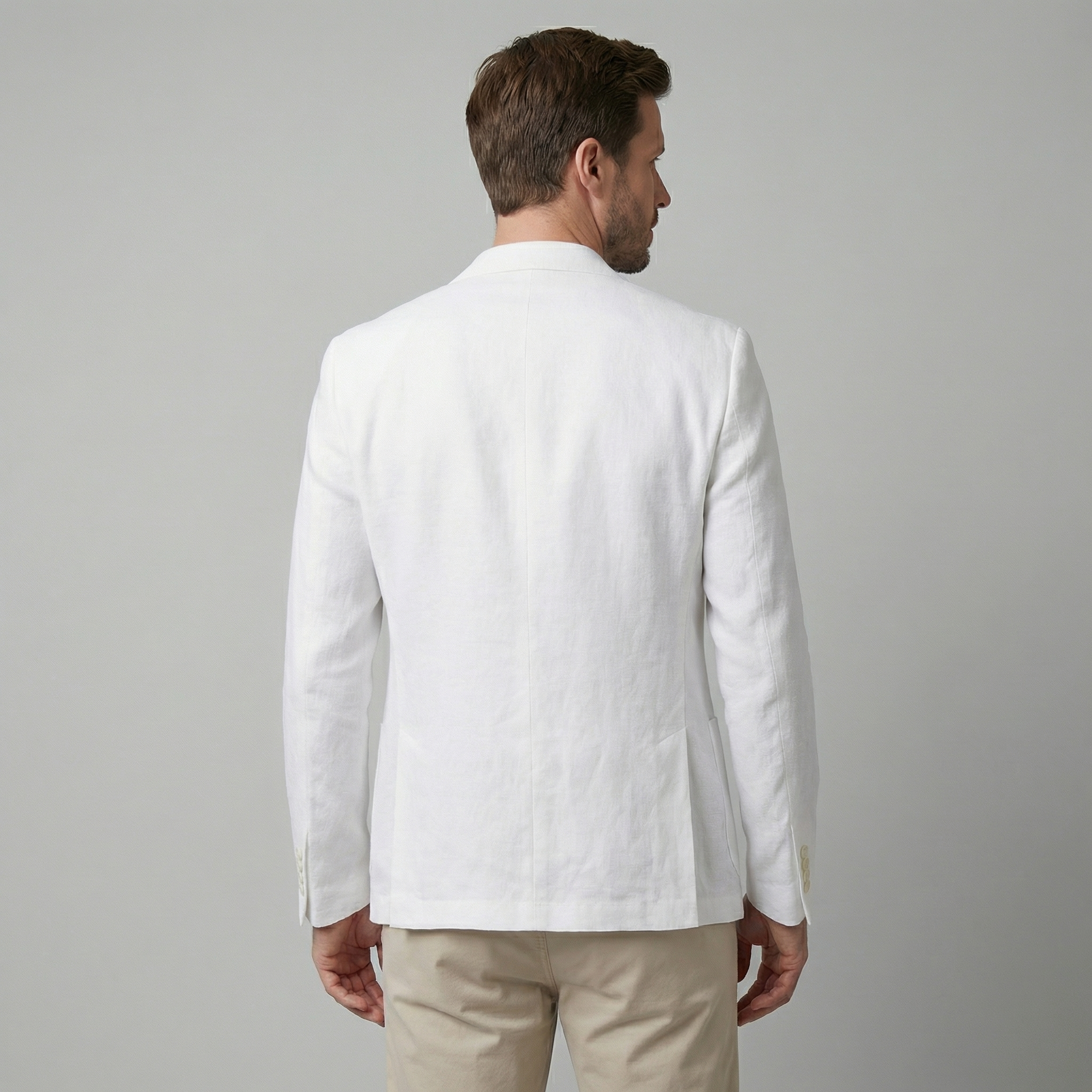 Veste lin homme | blazer élégant vacances
