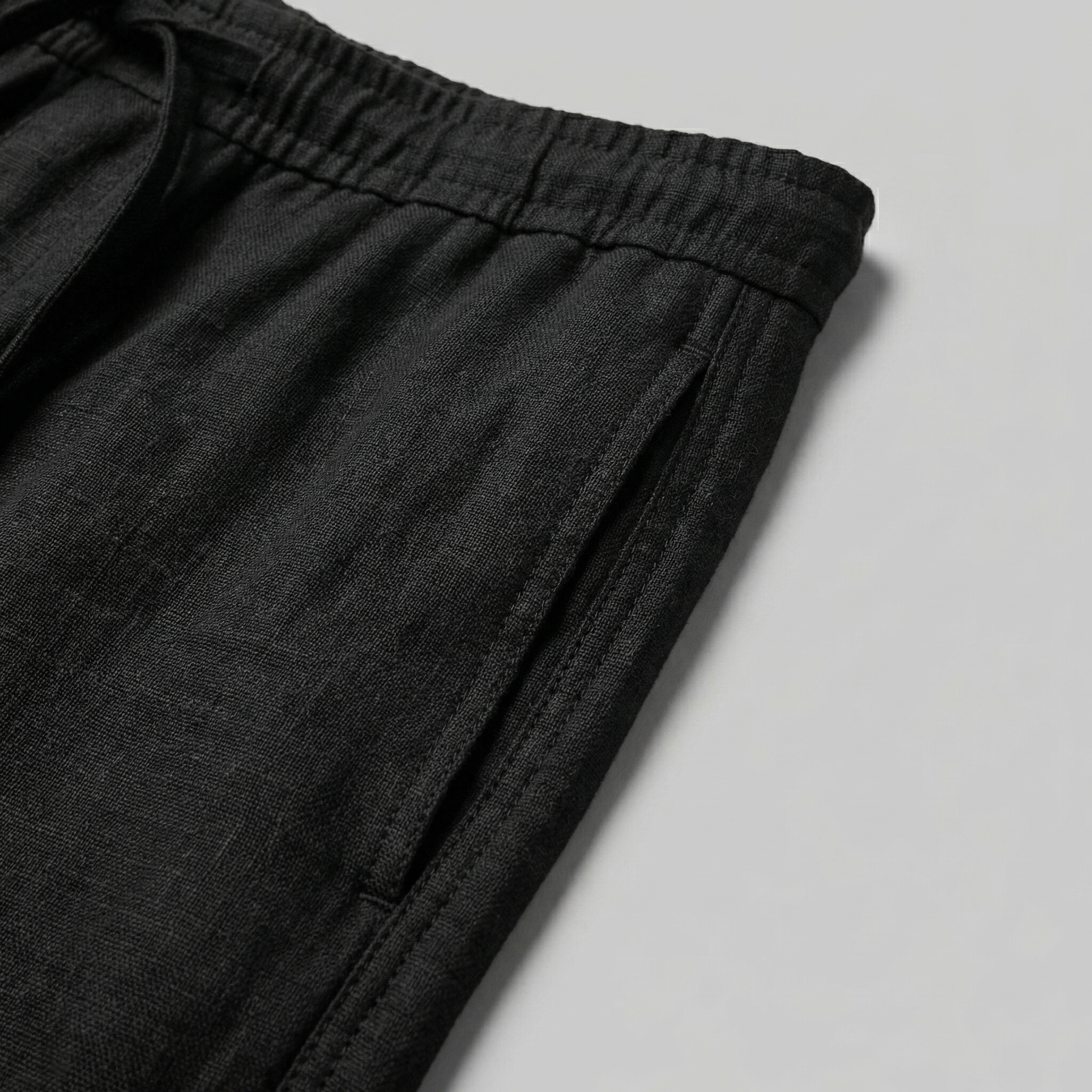 Pantalon slim lin | bas homme plage