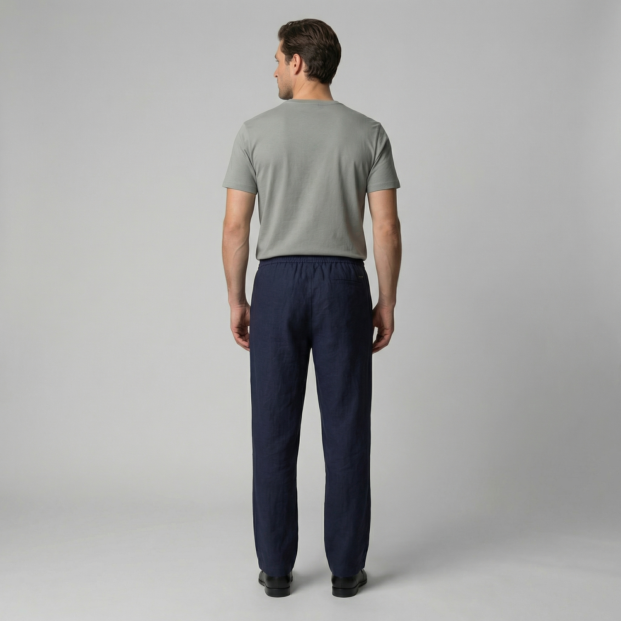 Pantalon slim lin | bas homme plage
