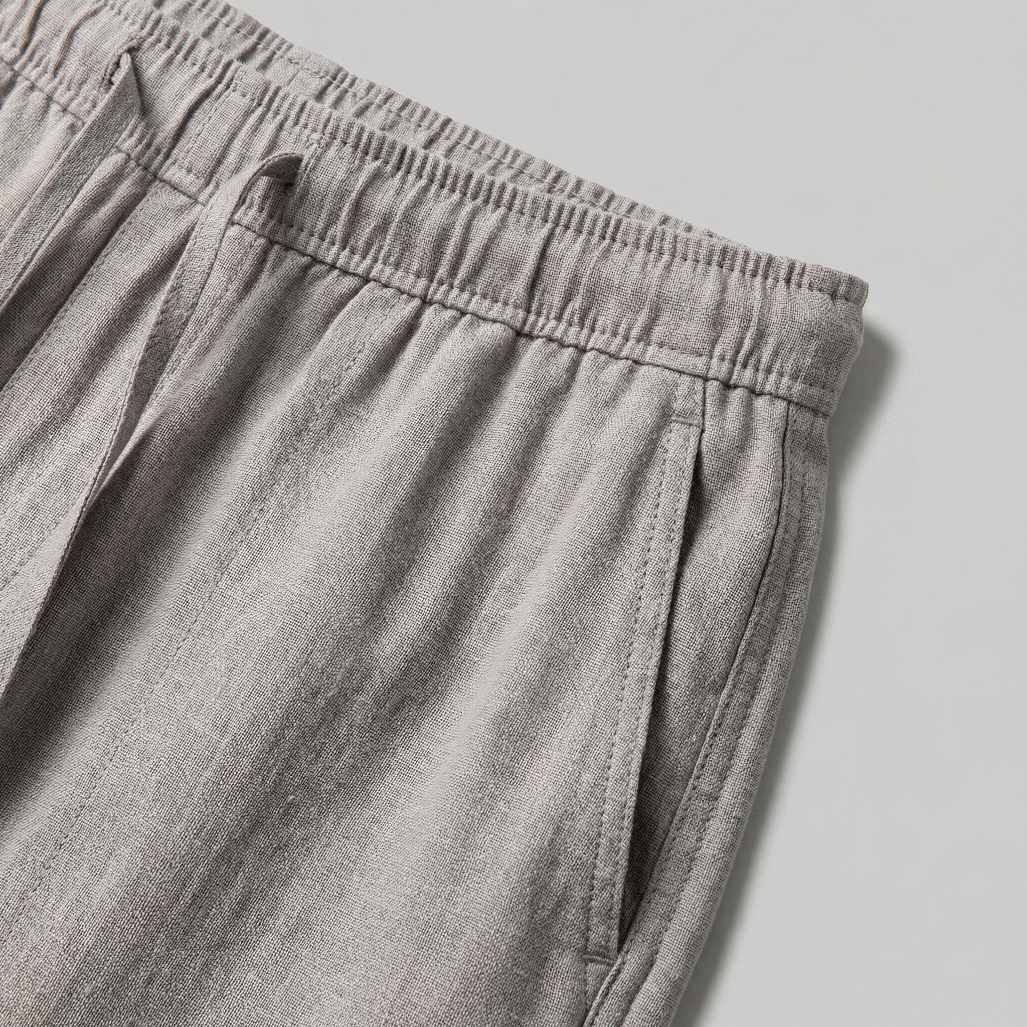 Pantalon slim lin | bas homme plage