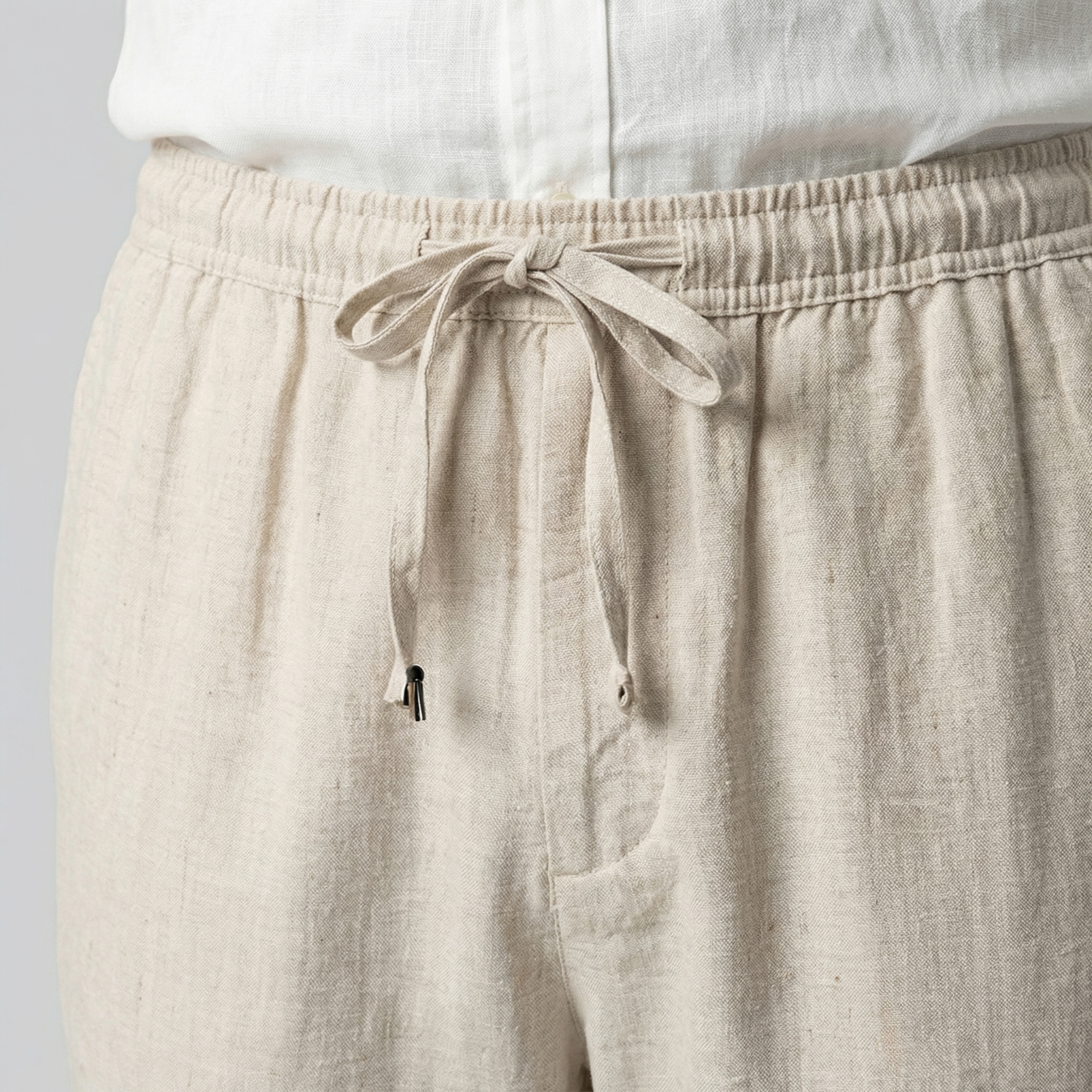 Bermudas lin homme | short plage quotidien