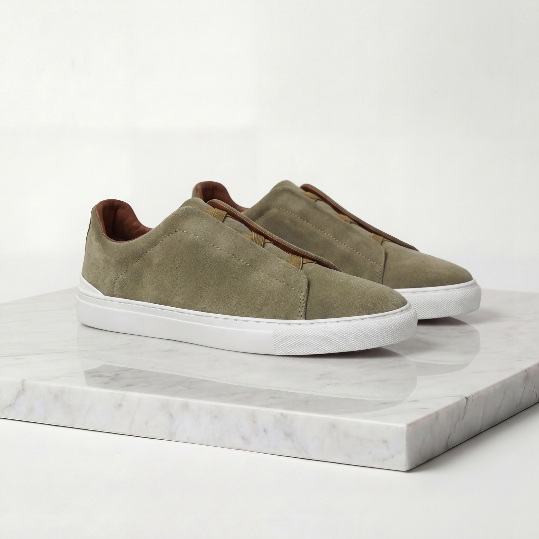 Sneaker daim homme | bas urbain quotidien