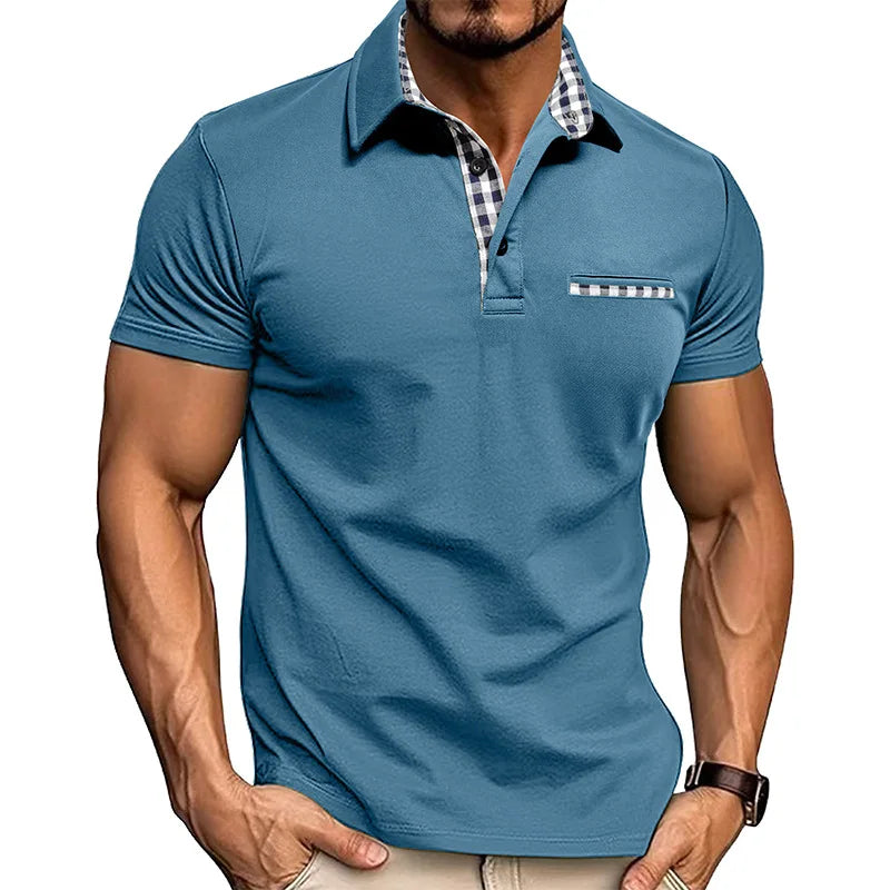 Haut polo coton coupe classique
