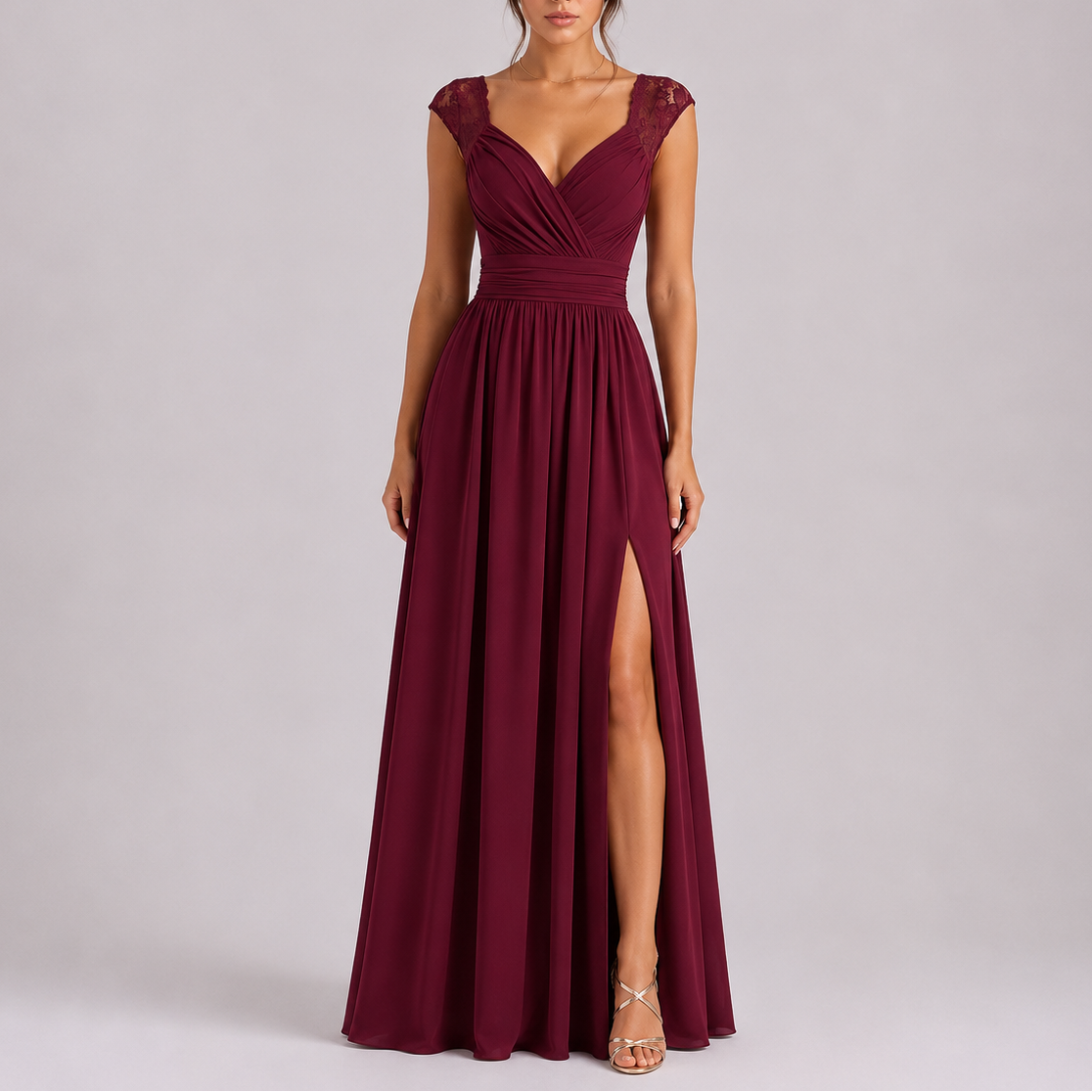 Robe De Soirée Fente Latérale
