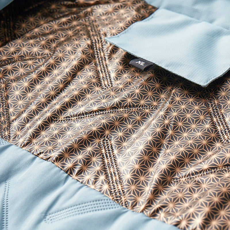Men's Polyester Windbreaker Jacket – Insulating Graphene Lining