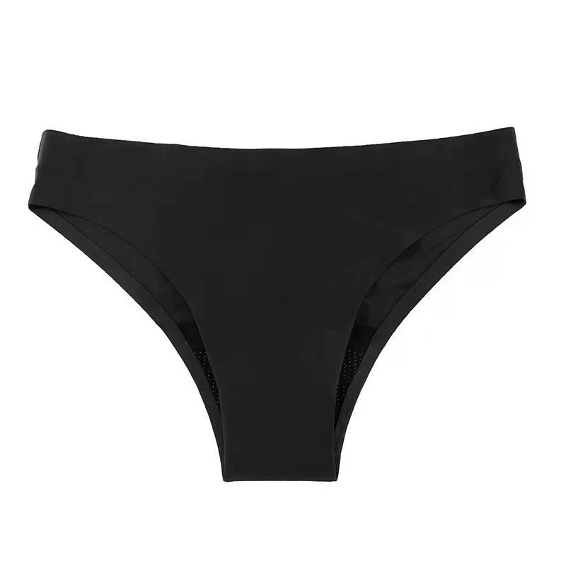 Maillot de bain menstruel femme 4 couches maillot de bain période étanche bikini menstruel culottes menstruelles absorbantes pour adolescentes