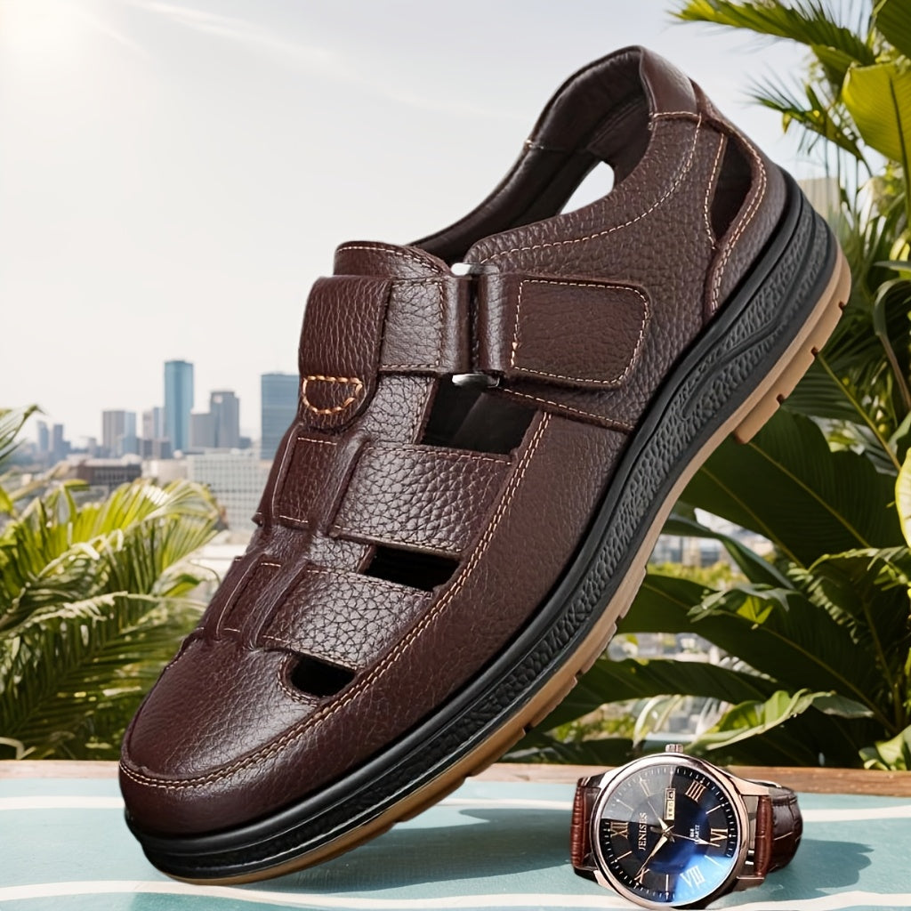 Chaussures homme daim confort slip-on