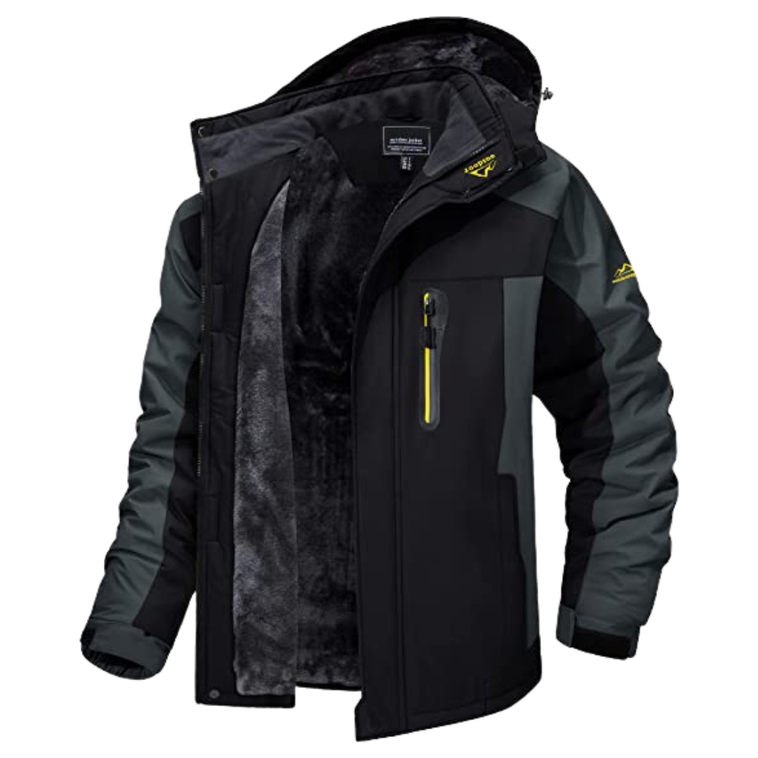 Veste Zippée Homme – Protection Contre le Froid et Coupe Confortable
