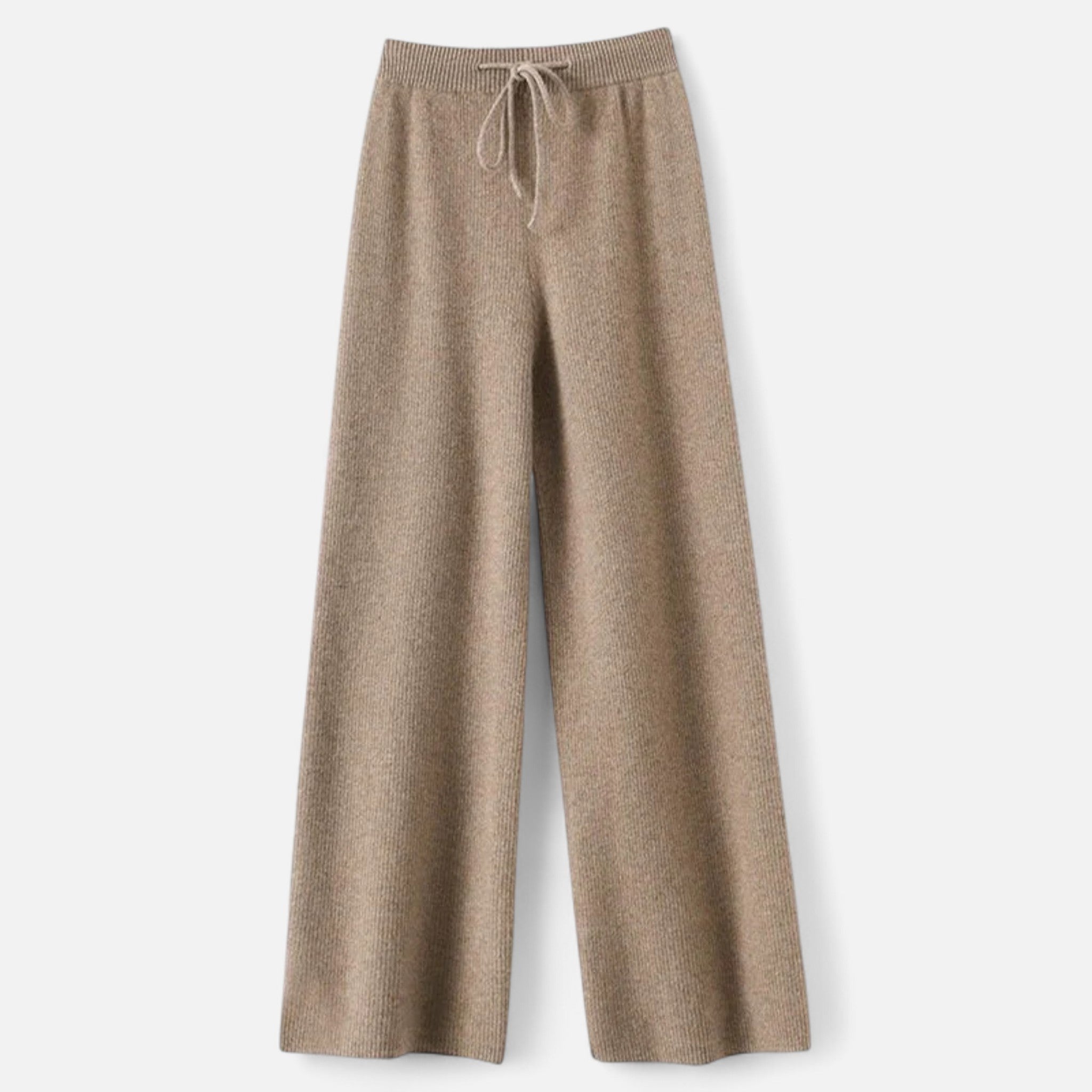 Ancienne Monde | Pantalon Femme Large en Laine Premium