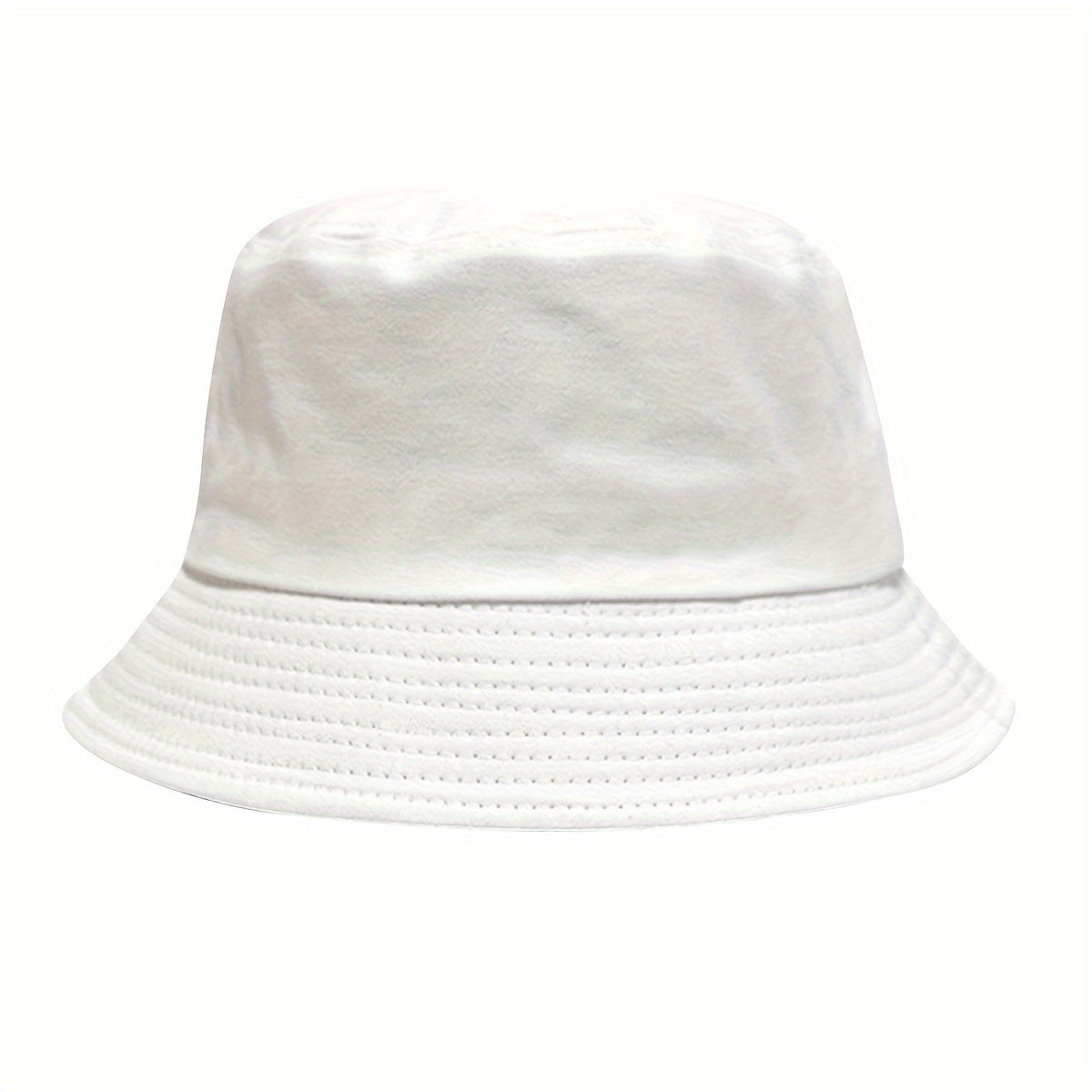 Chapeau de pêcheur mixte - visière avec coutures - style décontracté voyage