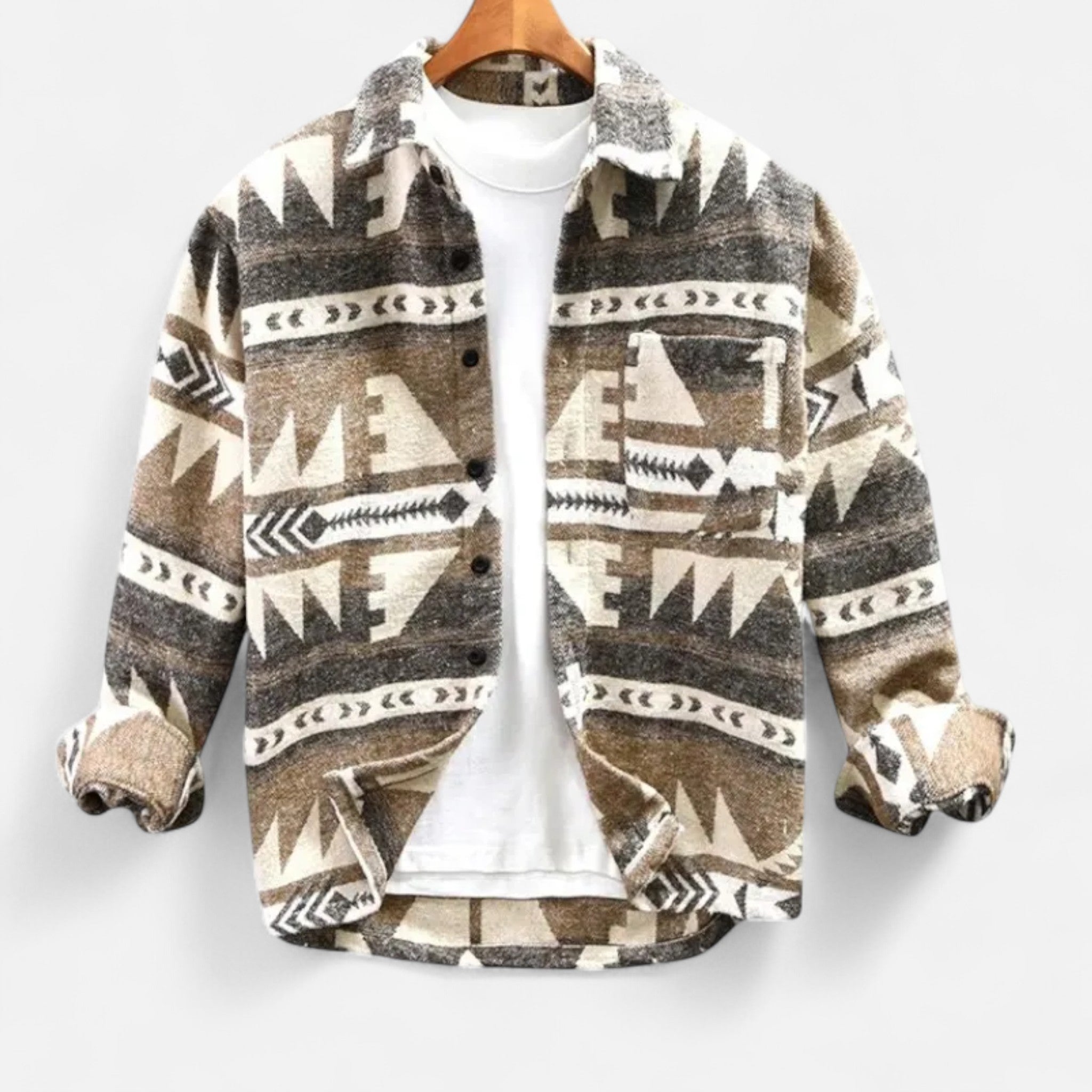 Ancienne Monde | Herrenjacke aus portugiesischem Flanell Erbe