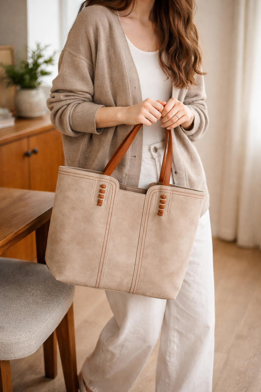 Sac à main femme style structuré