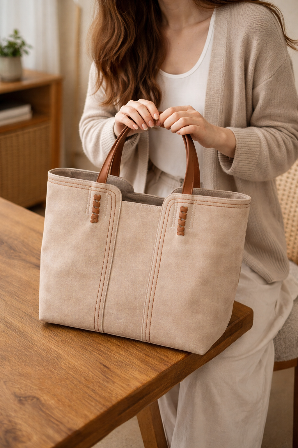 Sac à main femme style structuré