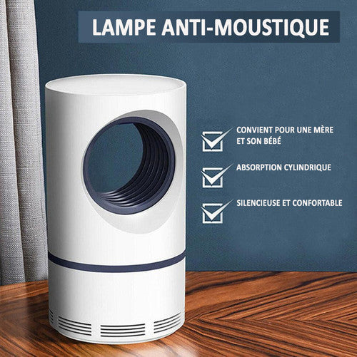 Tichý UV lapač komárů s odsávacím ventilátorem a USB napájením