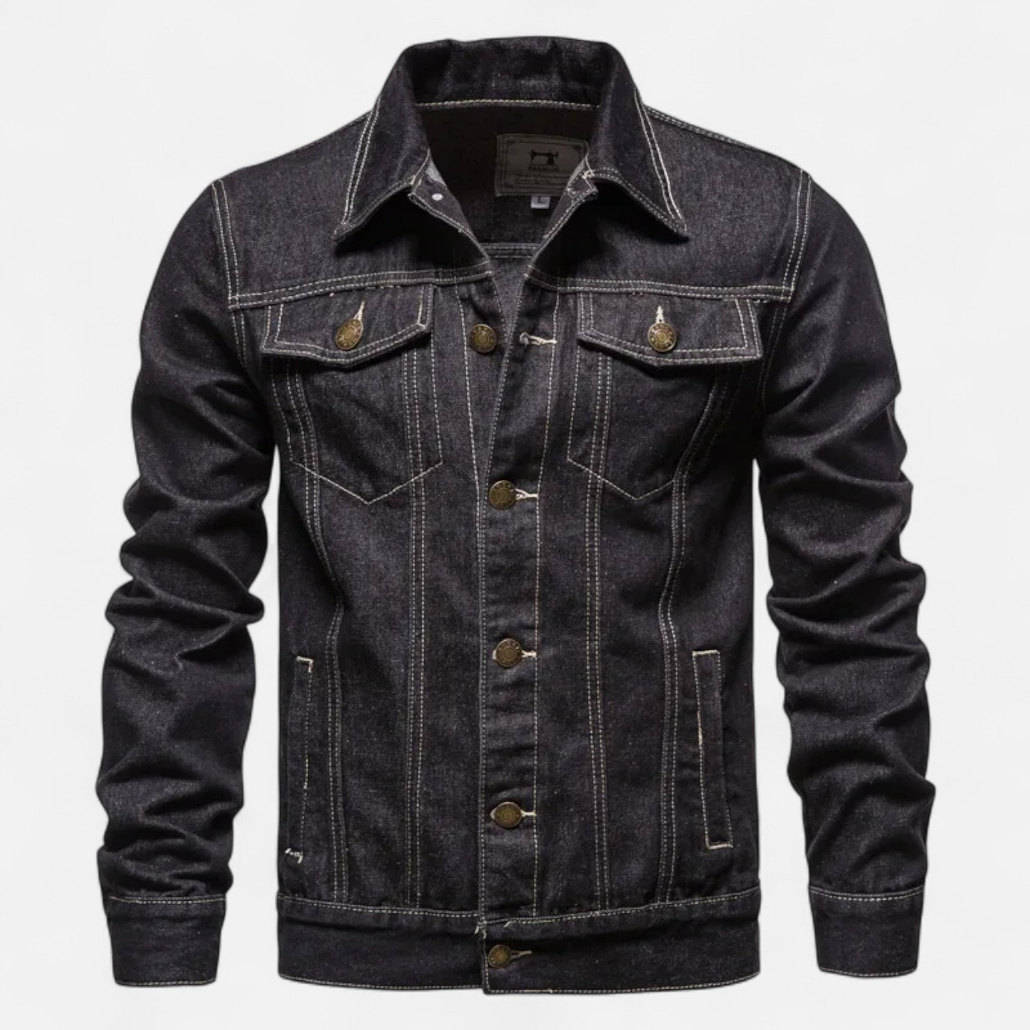 Ancienne Monde | Veste Homme Jean Slim Fit Vintage