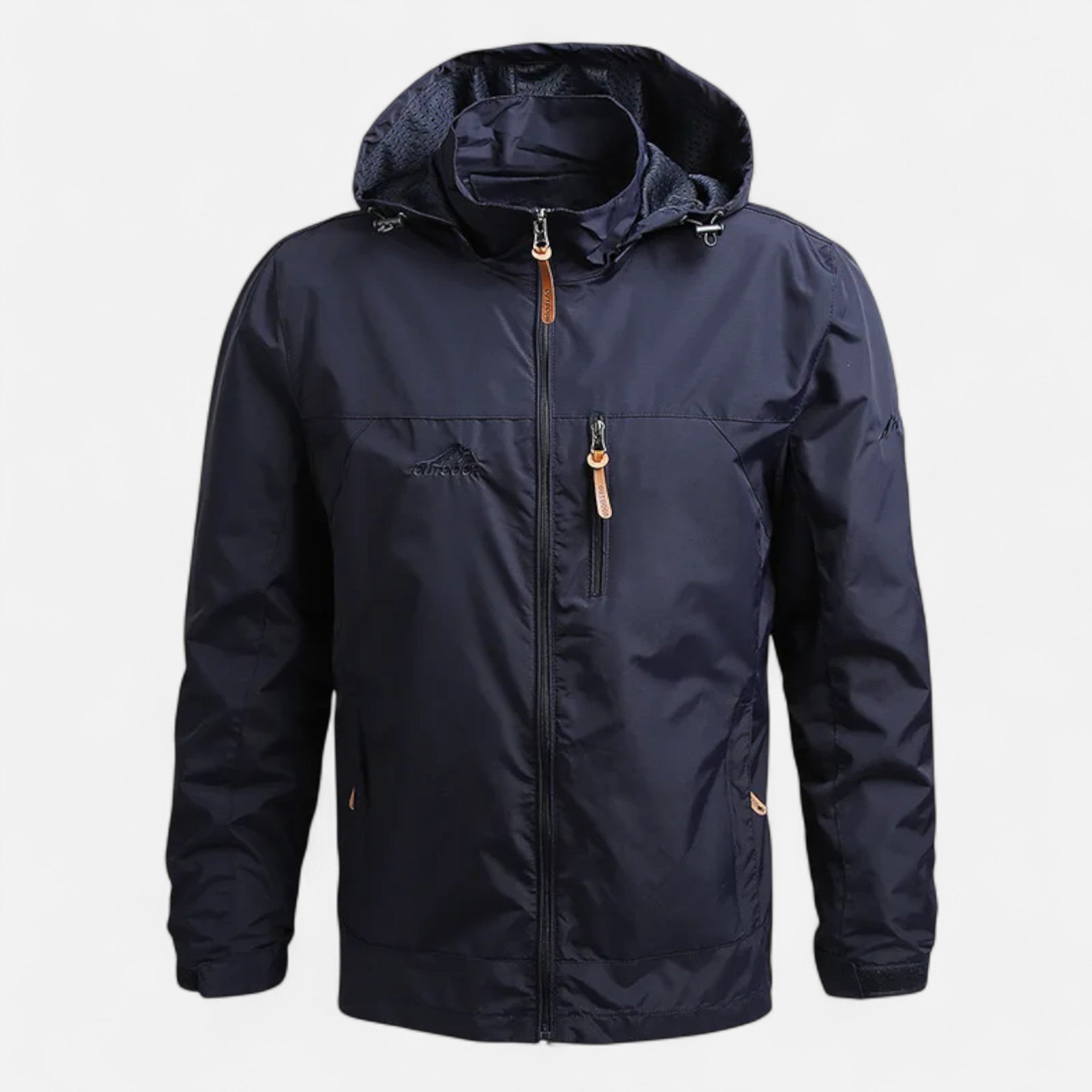 Ancienne Monde | Veste Homme Imperméable à Capuche Légère