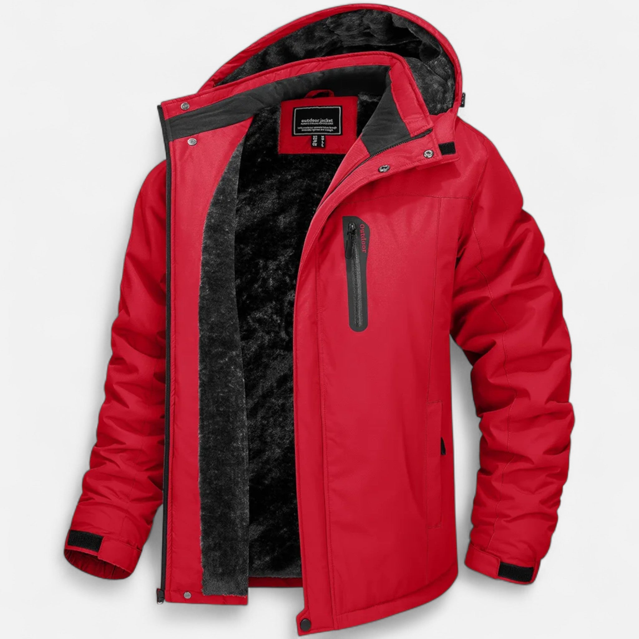 Ancienne Monde | Parka Homme Hiver Imperméable à Doublure Polaire