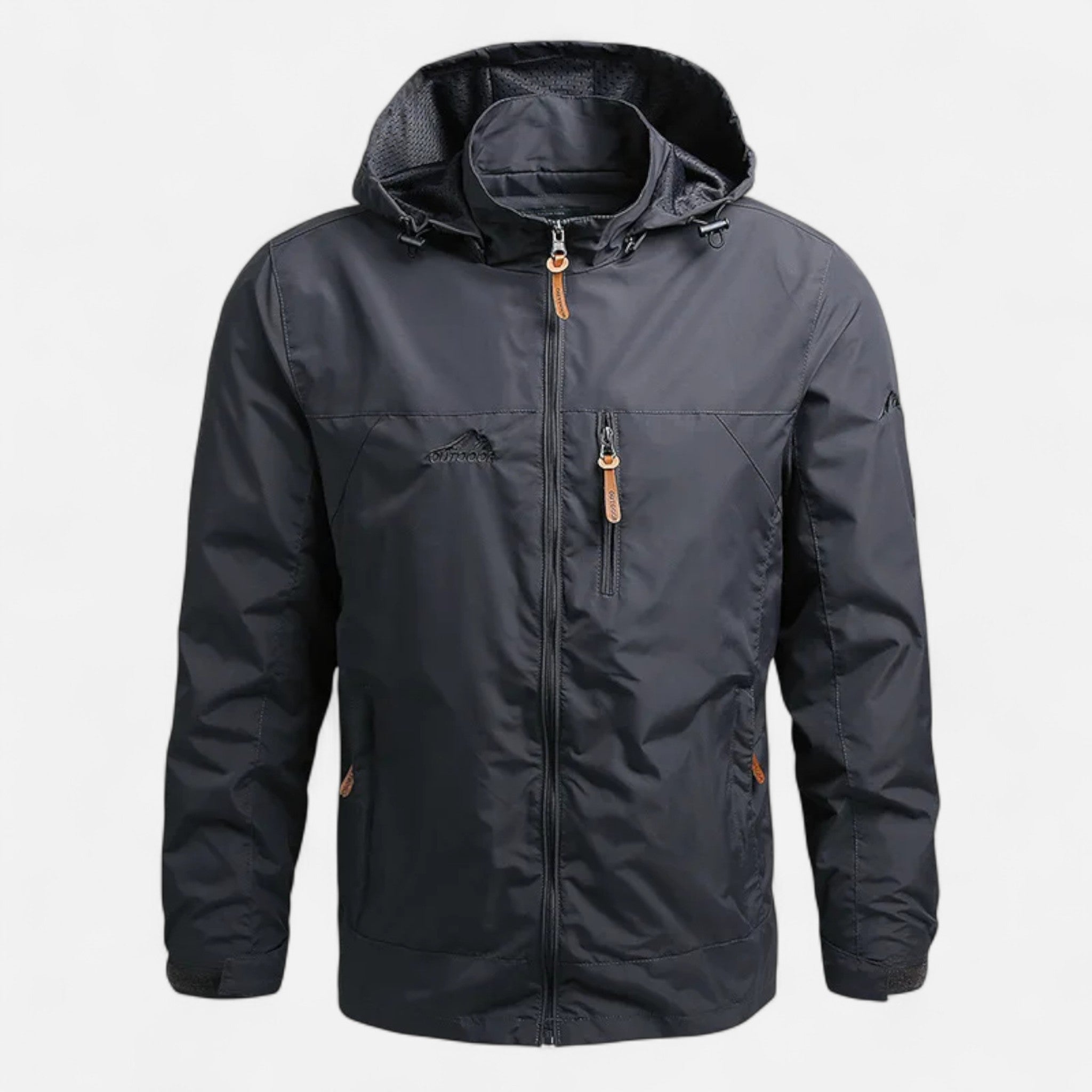 Ancienne Monde | Veste Homme Imperméable à Capuche Légère