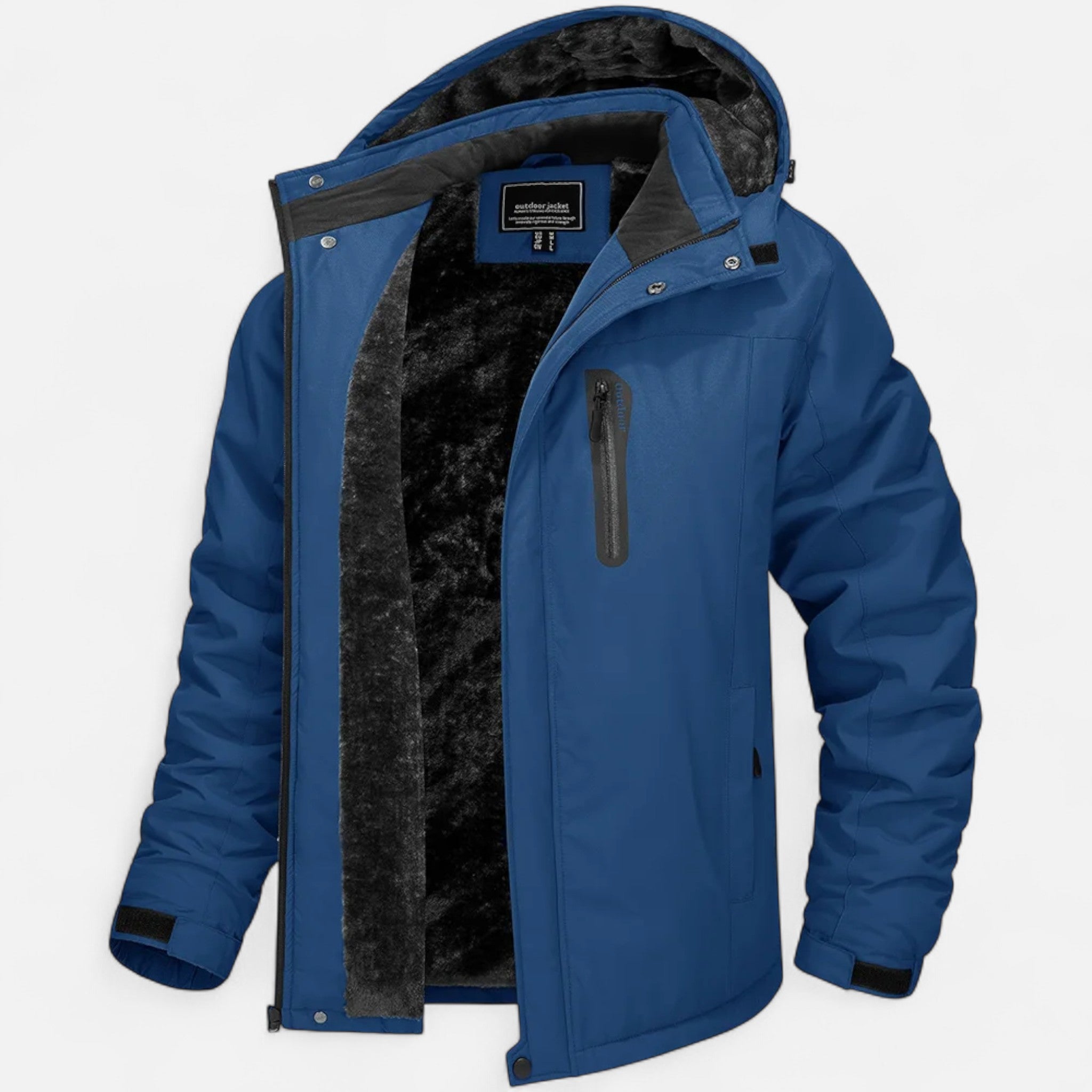 Ancienne Monde | Parka Homme Hiver Imperméable à Doublure Polaire