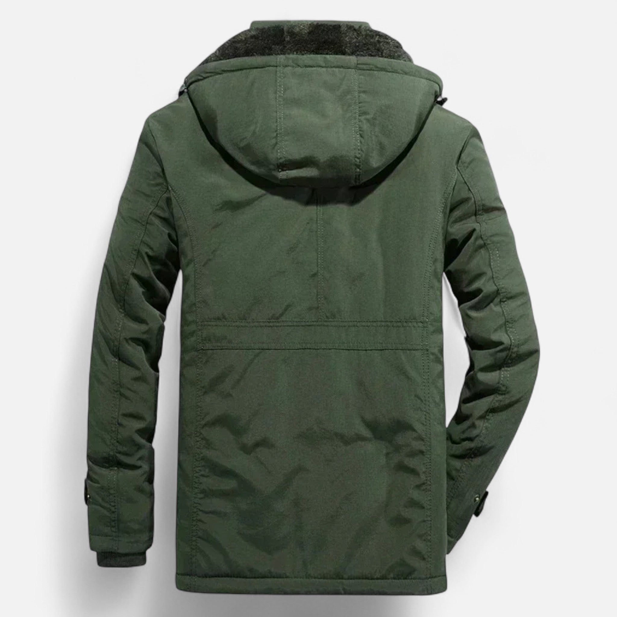 Ancienne Monde | Parka Longue Homme Hiver Épais à Capuche