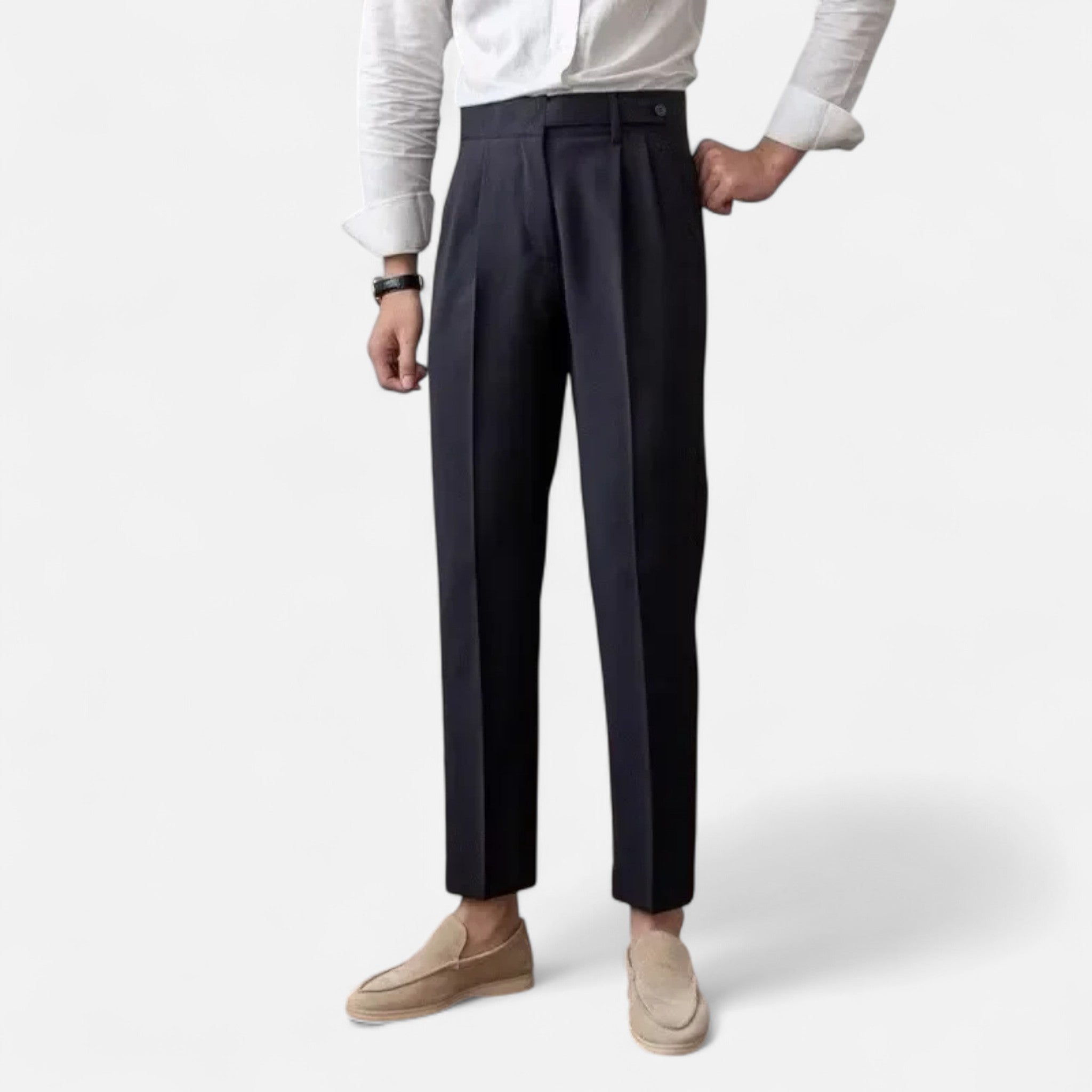 Ancienne Monde | Pantalon Homme Style Italien Élégance Intemporelle