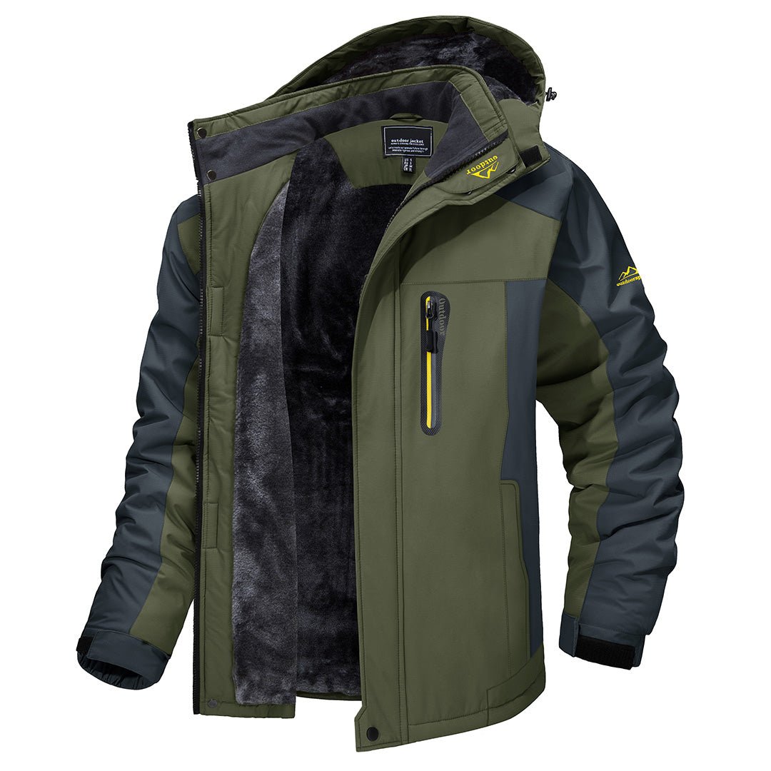 Veste Zippée Homme – Protection Contre le Froid et Coupe Confortable