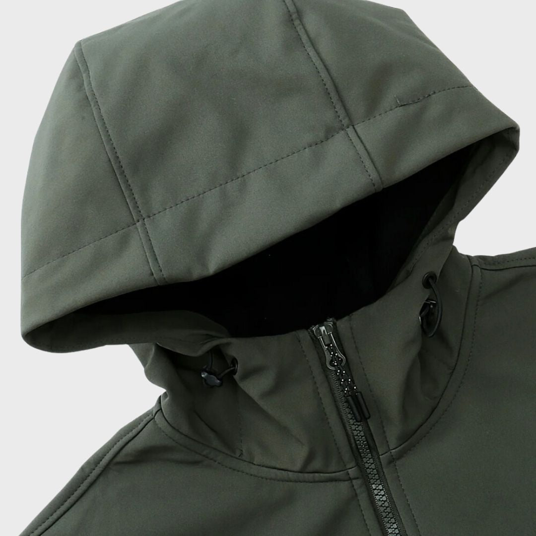 Veste Softshell Homme – Coupe Ergonomique Poches à Fermeture Design Urbain