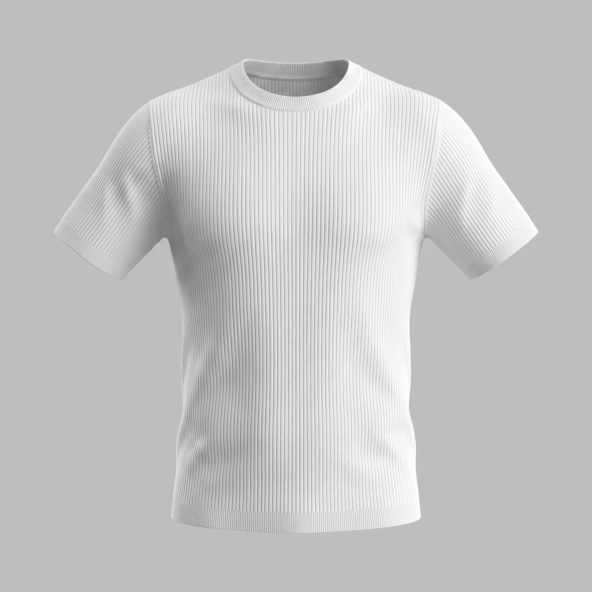 Ανδρικό T-shirt από πλεκτό ύφασμα