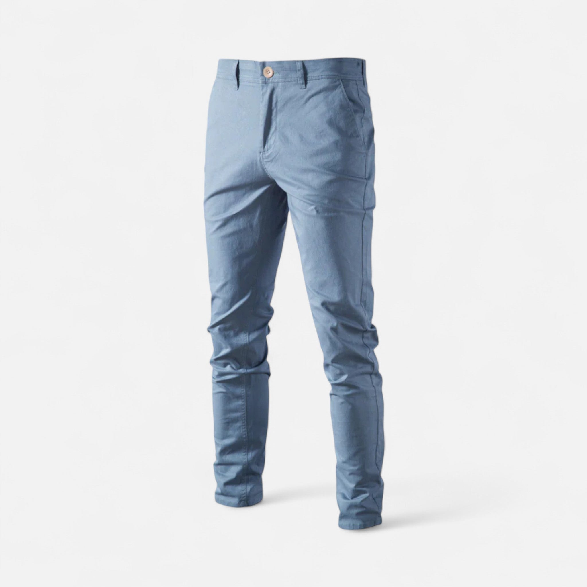 Chino din bumbac pentru bărbați – Croială cambrată și stil casual elegant pentru fiecare zi
