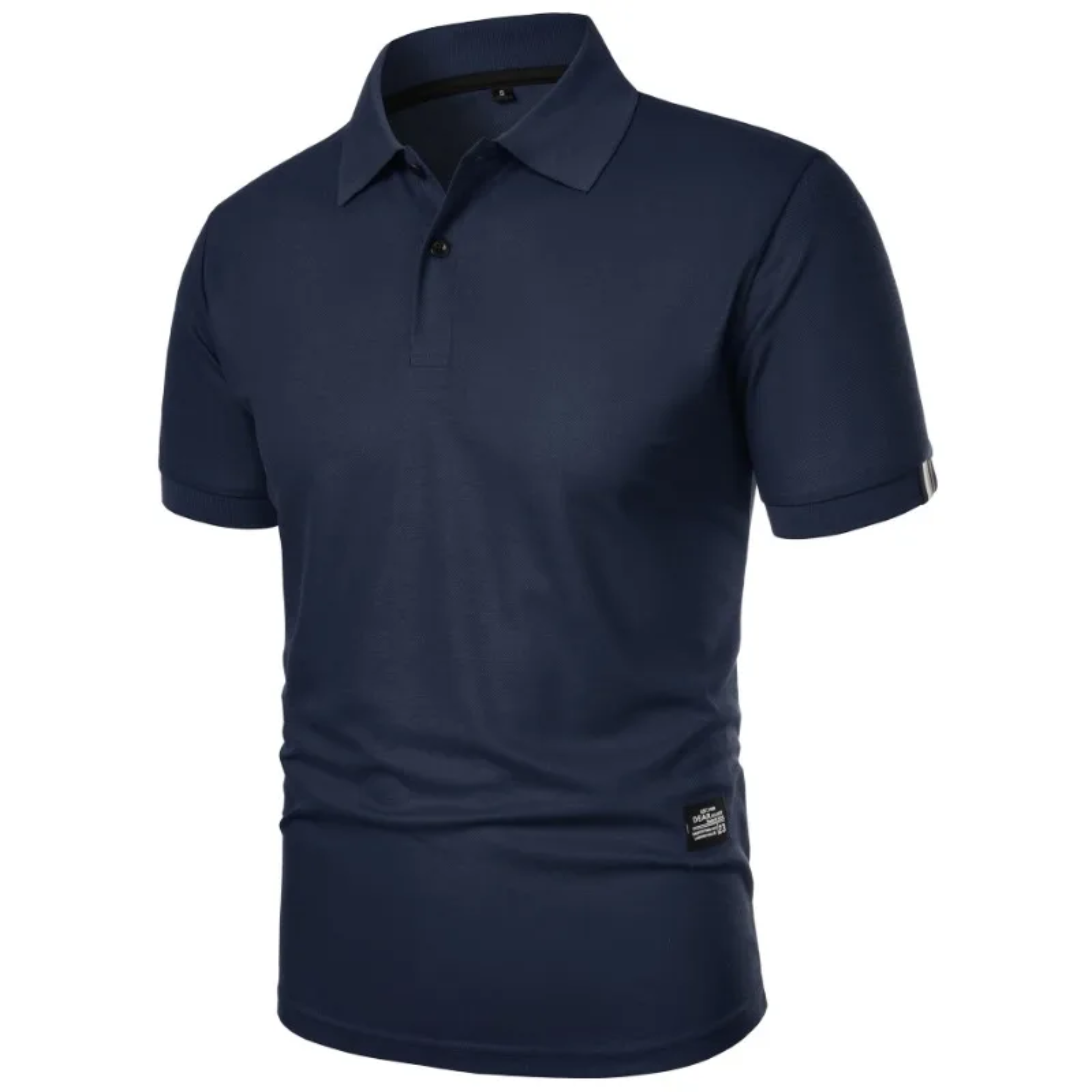 Polo d'été pour hommes — manches courtes et coupe classique — style décontracté