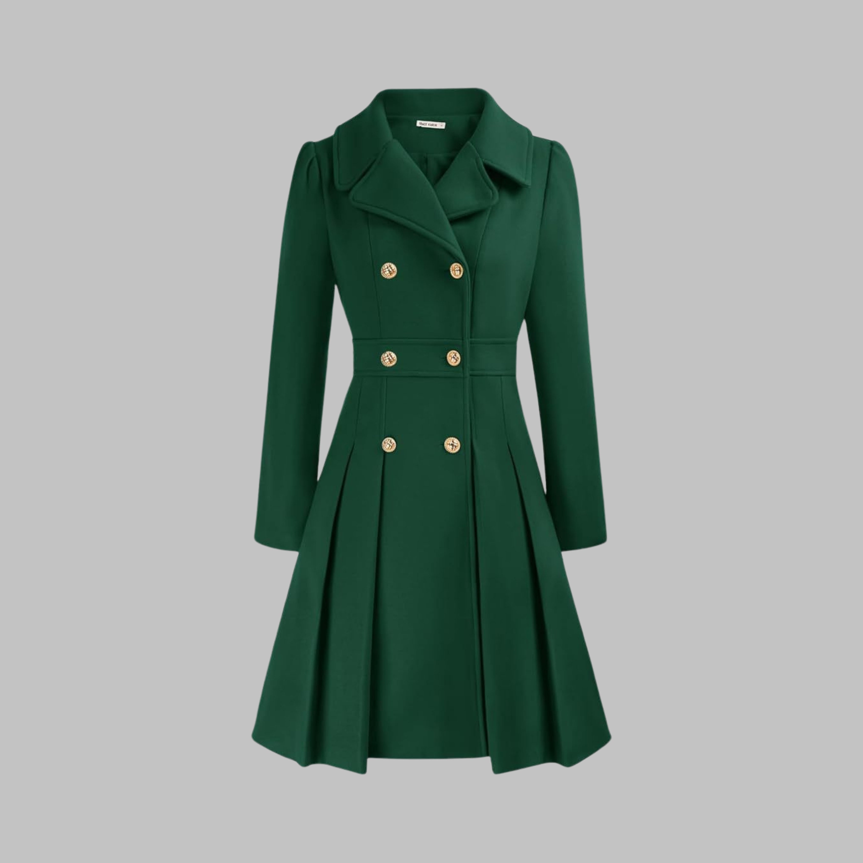 Women's Double-Breasted Coat – Classic Cut and Timeless Elegance