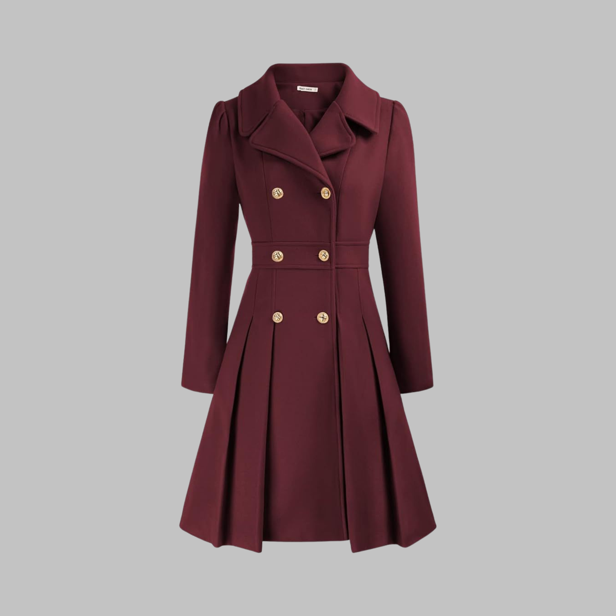 Women's Double-Breasted Coat – Classic Cut and Timeless Elegance