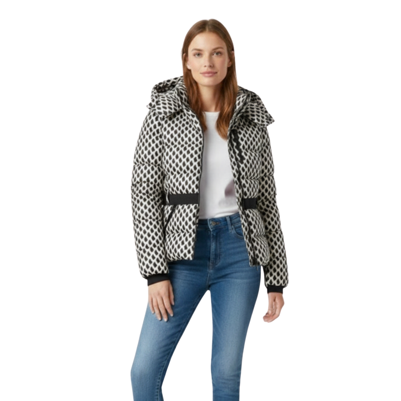 Veste de ski ajustée pour femmes Old World, manteau d’hiver chaud