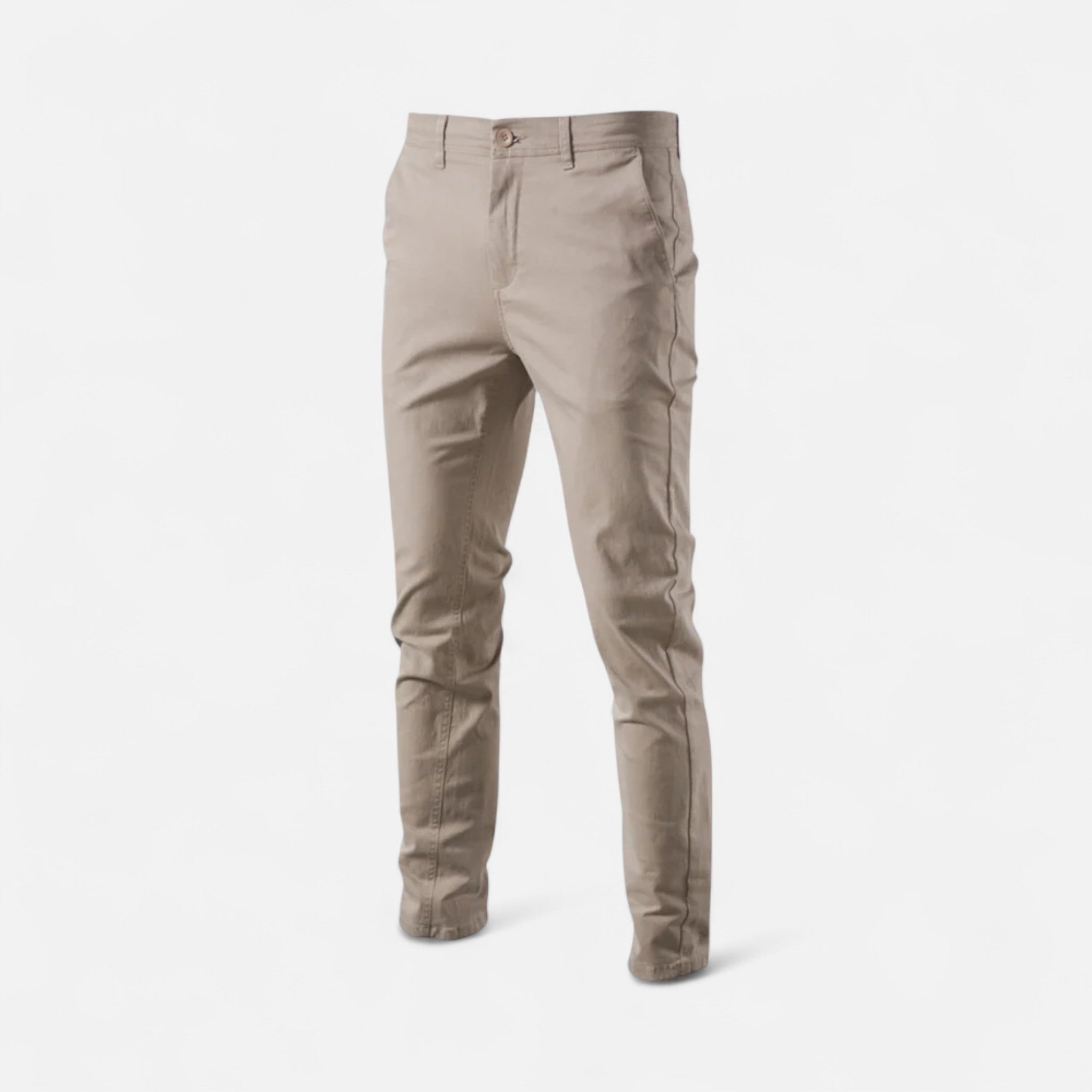 Chino din bumbac pentru bărbați – Croială cambrată și stil casual elegant pentru fiecare zi