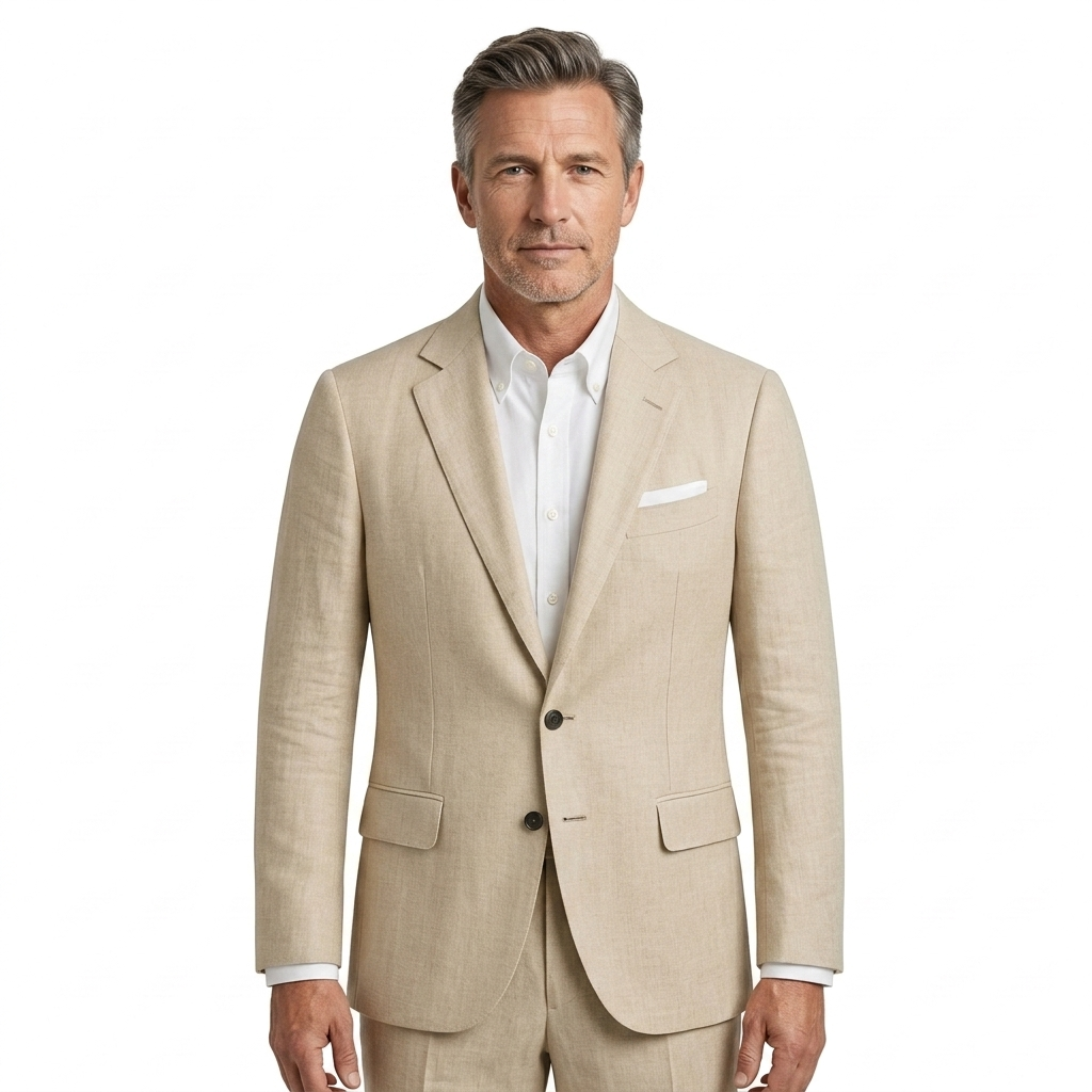 Pánské sako blazer — klasický úzký střih — do kanceláře