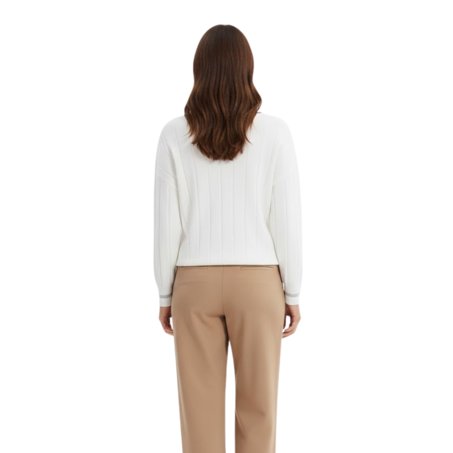 Gilet femme maille torsadée boutonné col en V chaud élégant décontracté