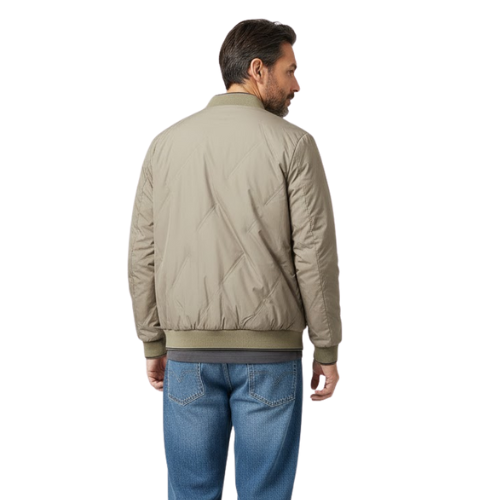Veste Homme Légère en Duvet avec Col Baseball