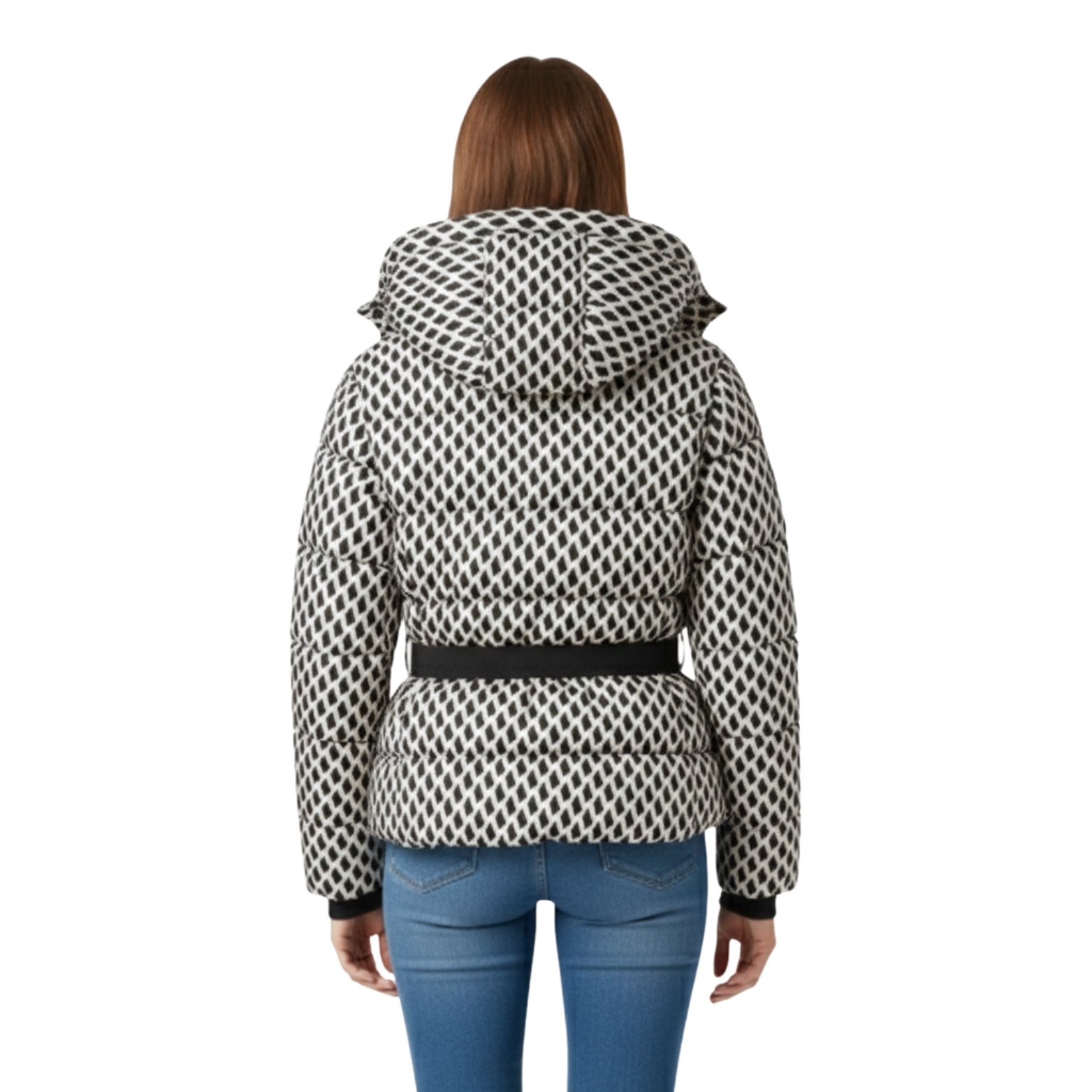 Veste de ski ajustée pour femmes Old World, manteau d’hiver chaud
