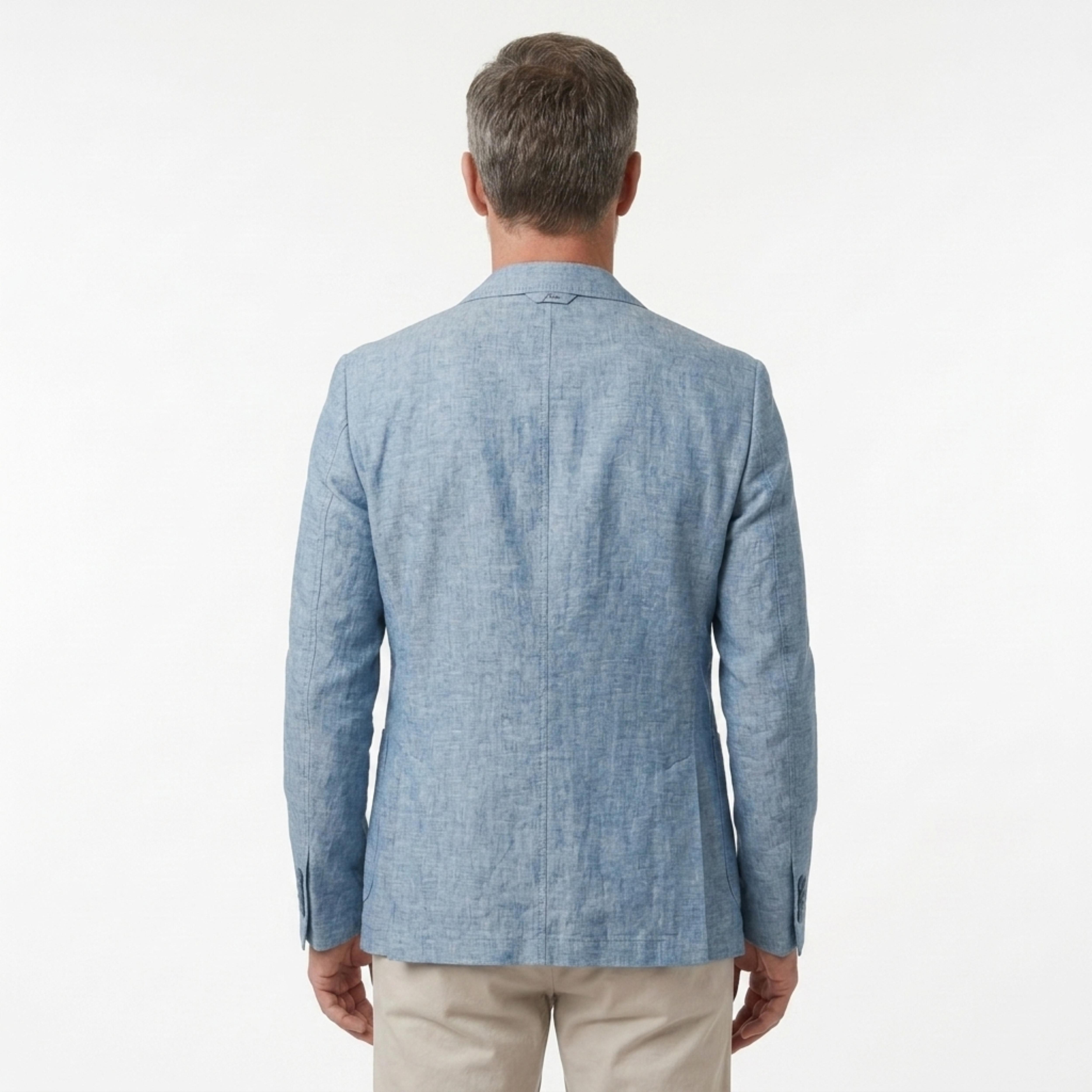 Pánské sako z lnu — slim fit — svatba a léto
