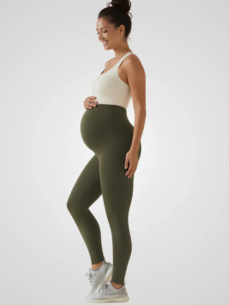 Legging de yoga maternité taille haute