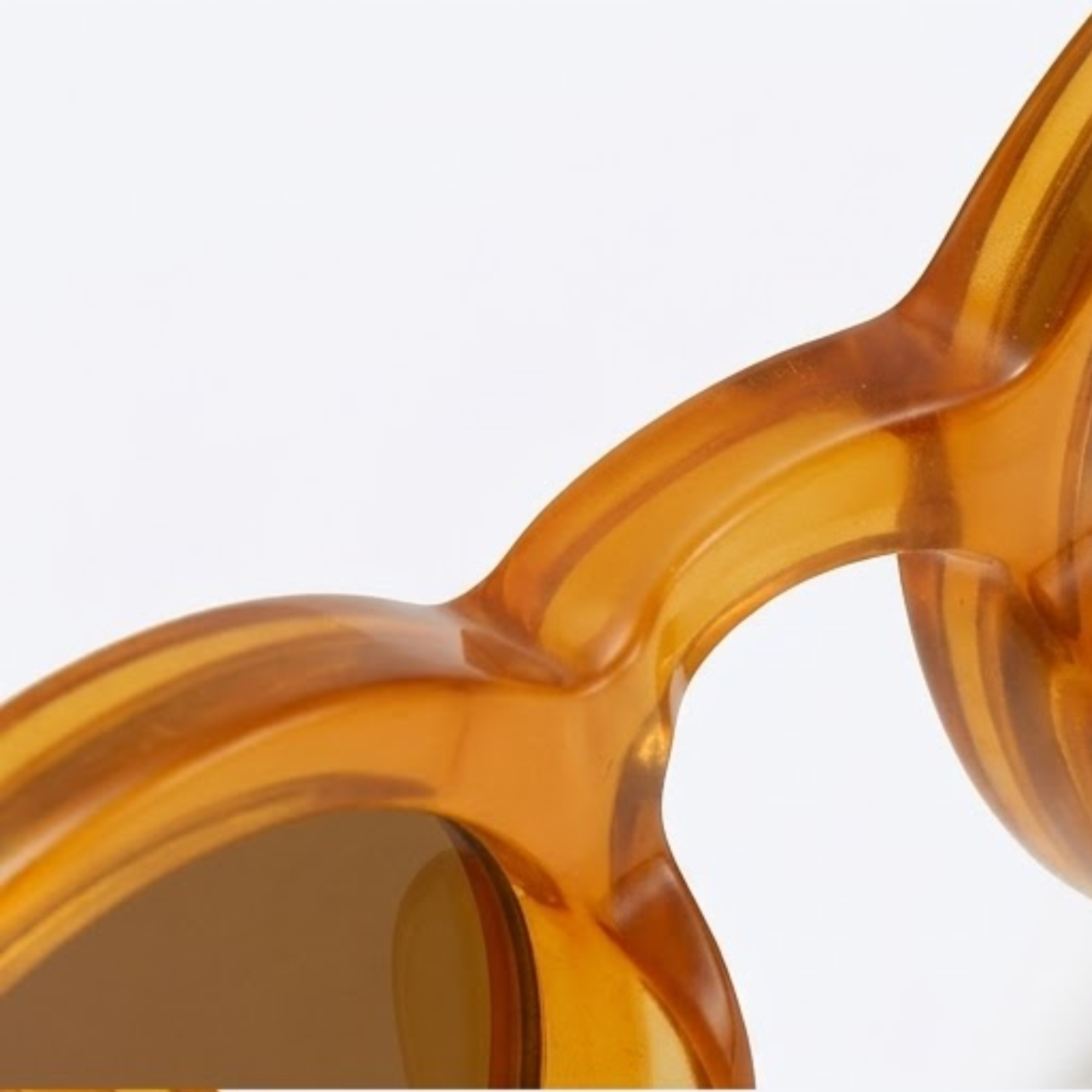 Retro round sunglasses with TAC polarized lenses and UV400 protection