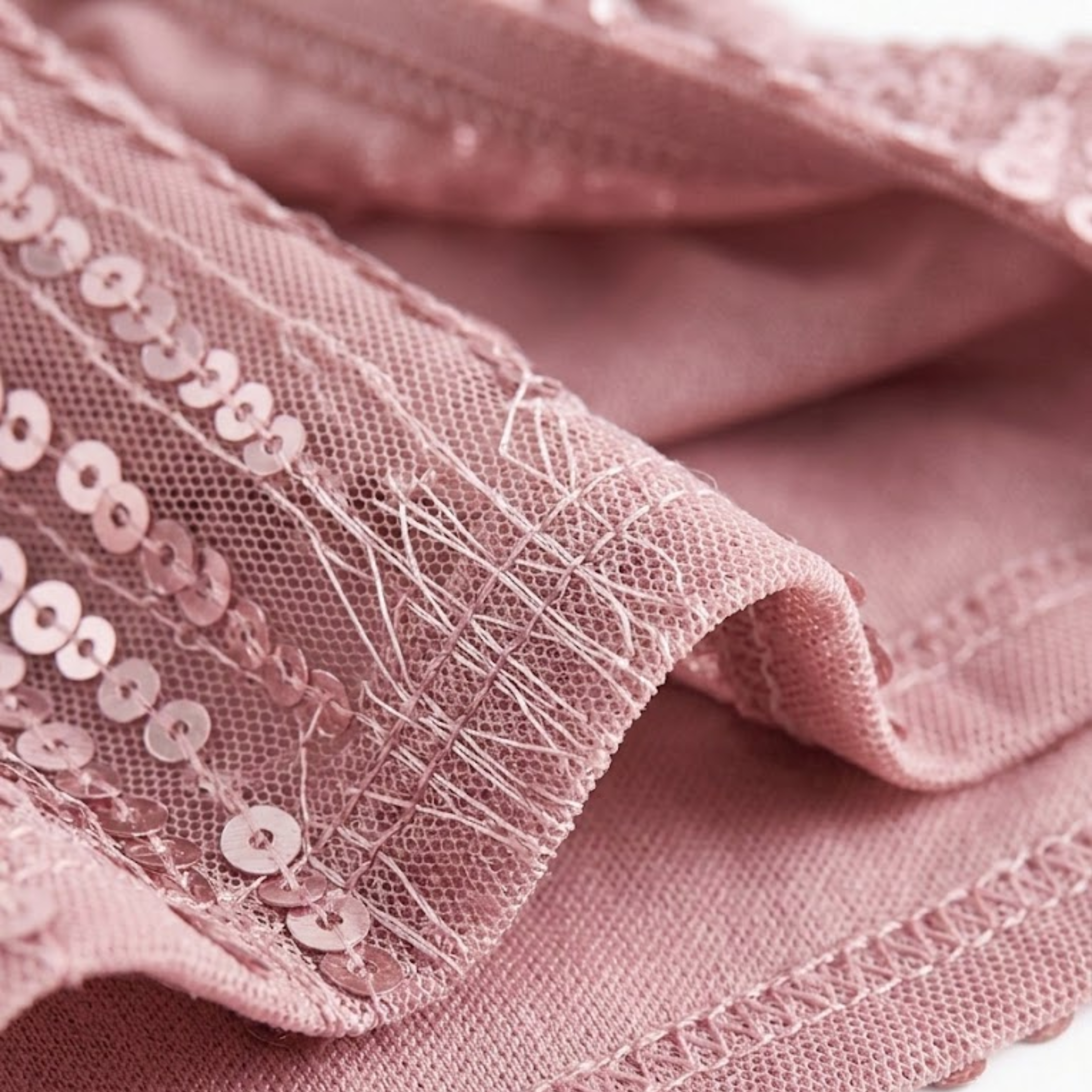 Débardeur à Paillettes avec Col en V et Sans Manches pour Femme