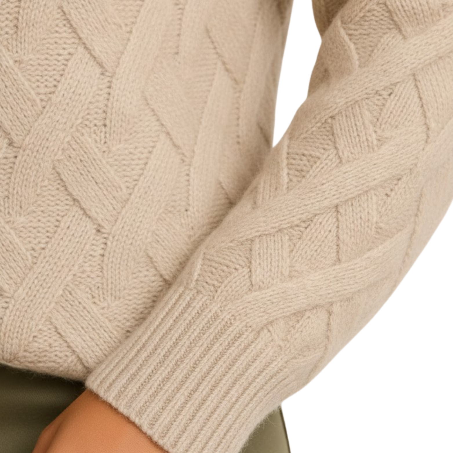 Pull Femme Mode Oversize en Cachemire Épais