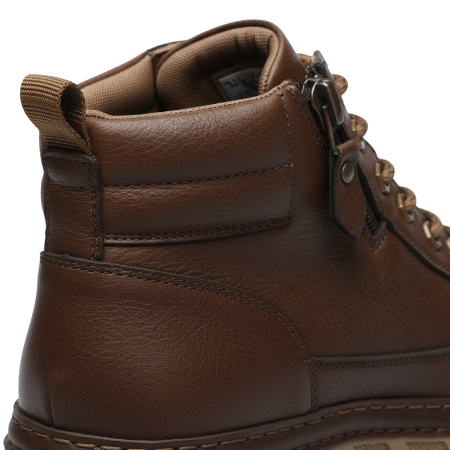 Bottes homme cuir véritable style vintage décontracté élégant robuste