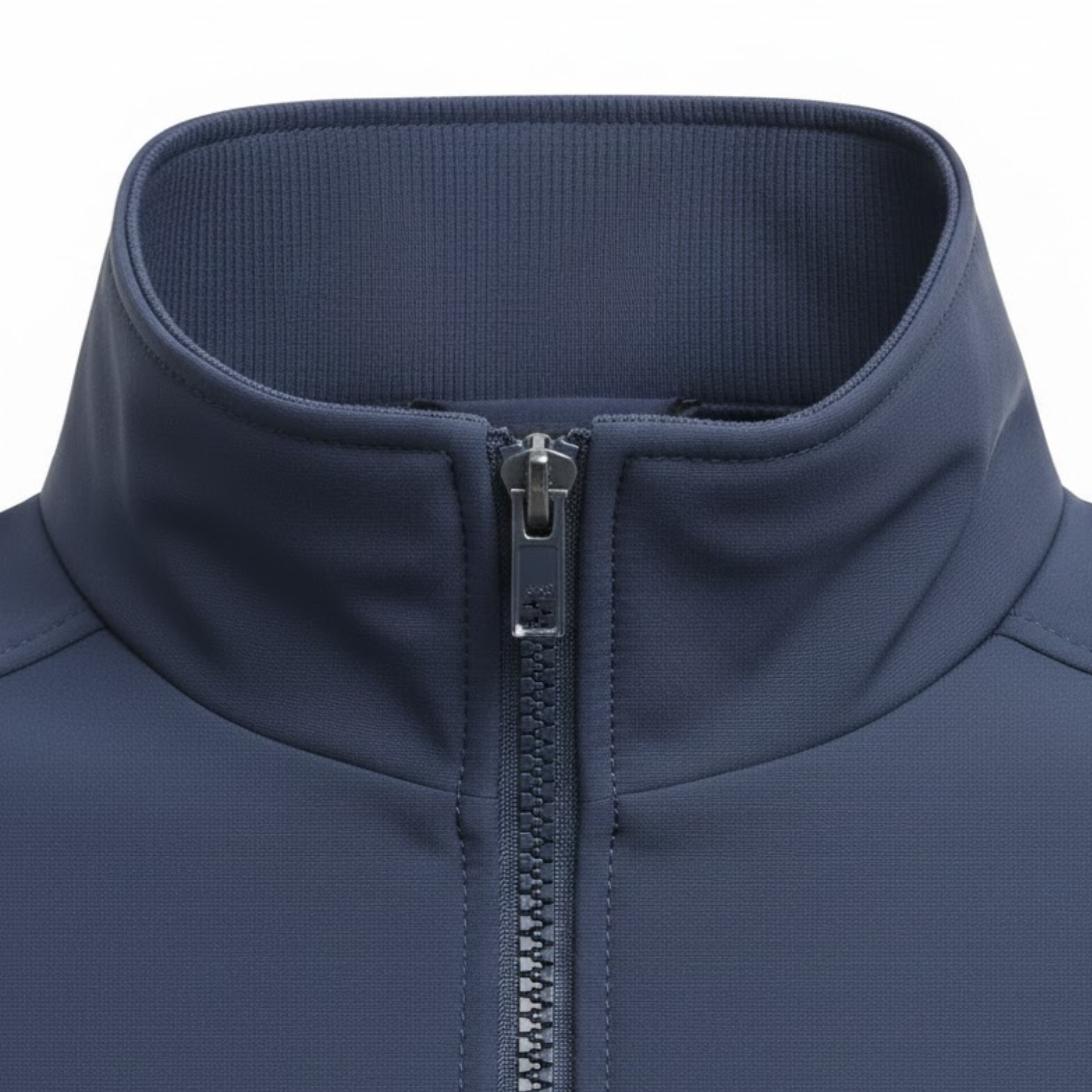 Veste bomber légère pour homme avec col montant et fermeture éclair coupe ajustée