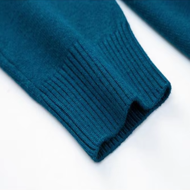 Maglione da uomo in cashmere – Collo alto classico e morbidezza senza tempo