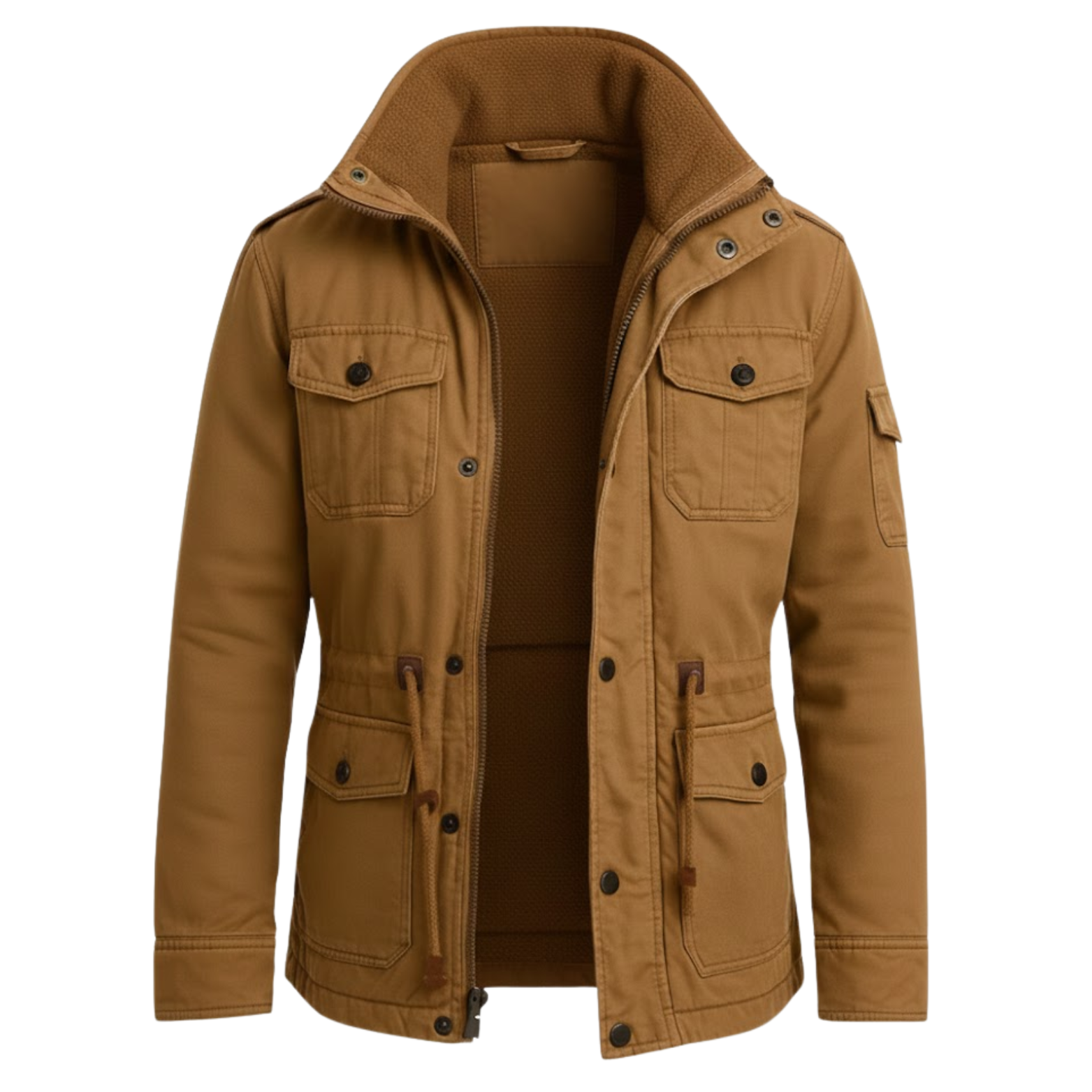 Manteaux d’hiver à capuche pour hommes, vêtements de travail tactiques en coton épais et pelucheux, blousons tactiques bomber