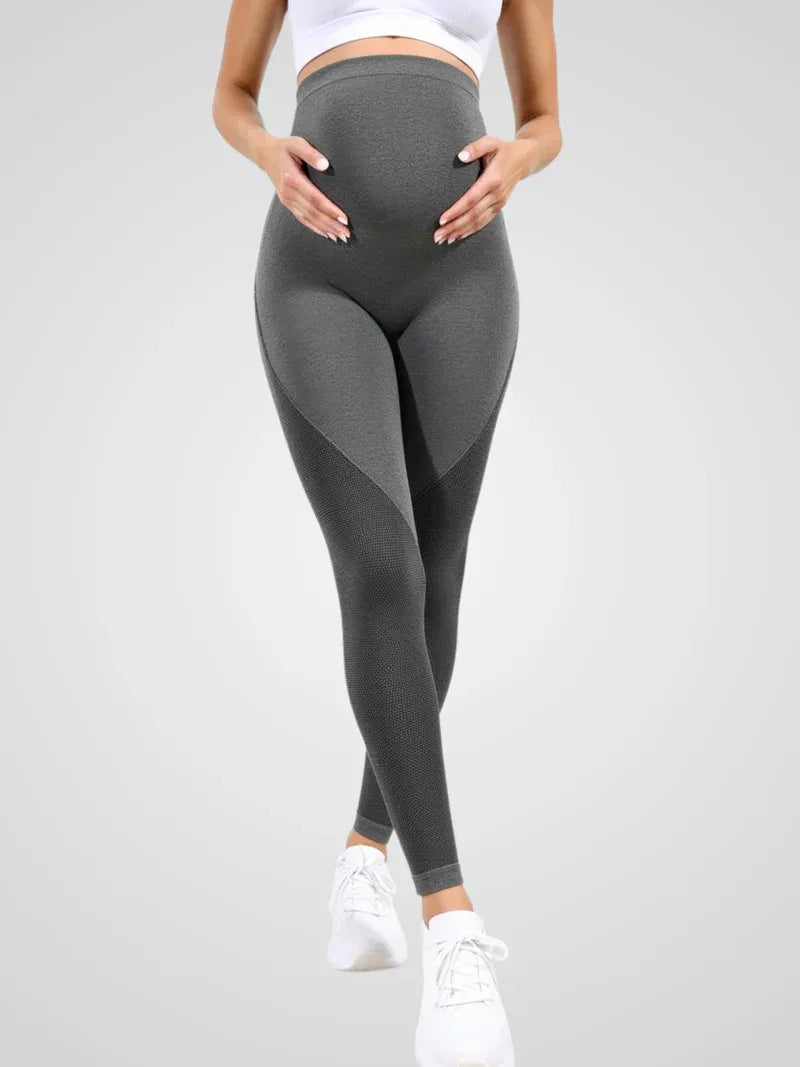 Legging de maternité avec soutien abdominal