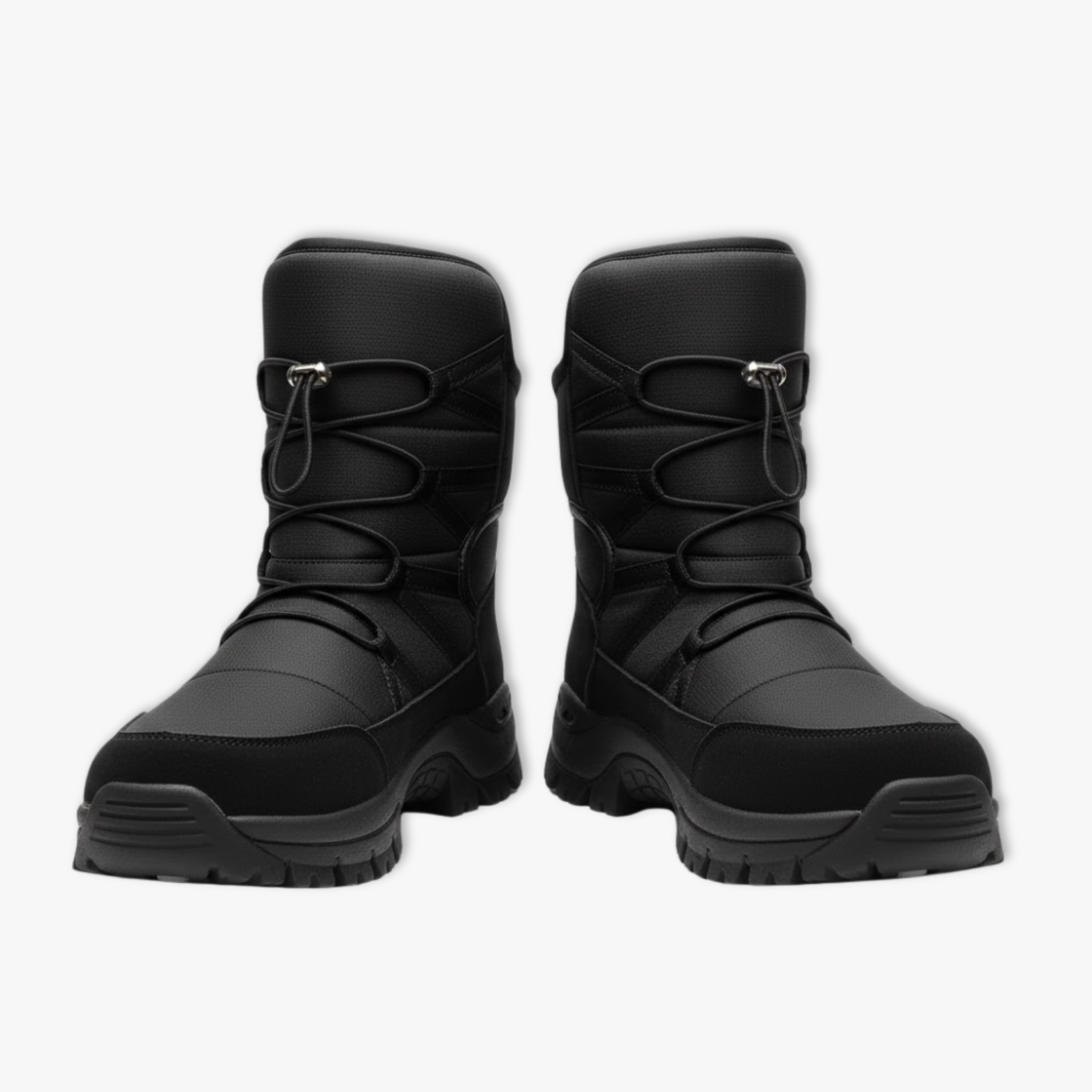Bottes de Neige Homme Northeast Doublées Polaire – Chaussures Chaudes Épaissies pour Randonnée Extérieure