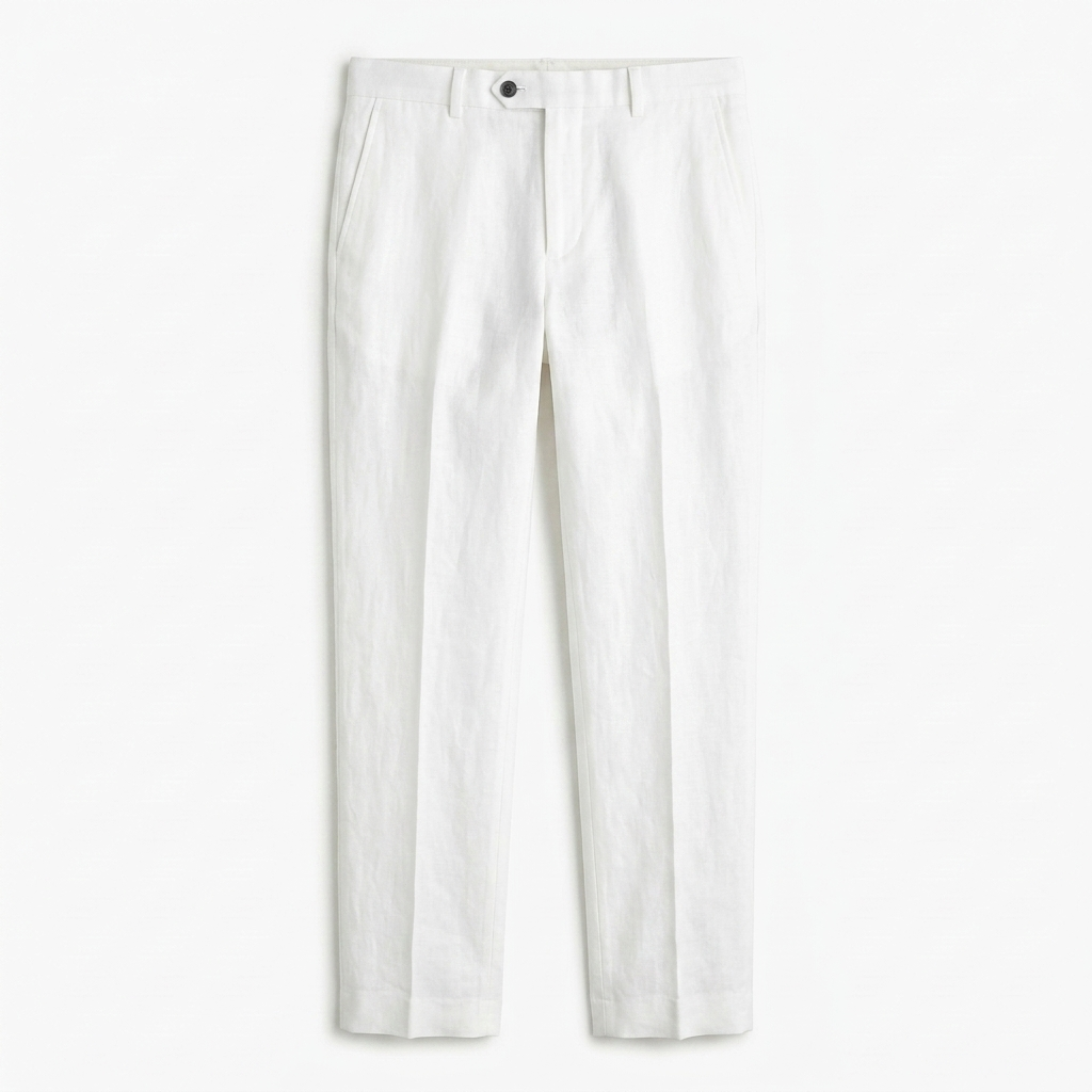 Pantalon en lin pour homme — coupe droite — vacances et plage